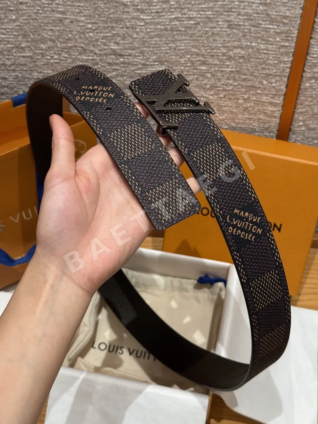 루이비통 디멘션 40mm 리버시블 벨트 상세 이미지 5