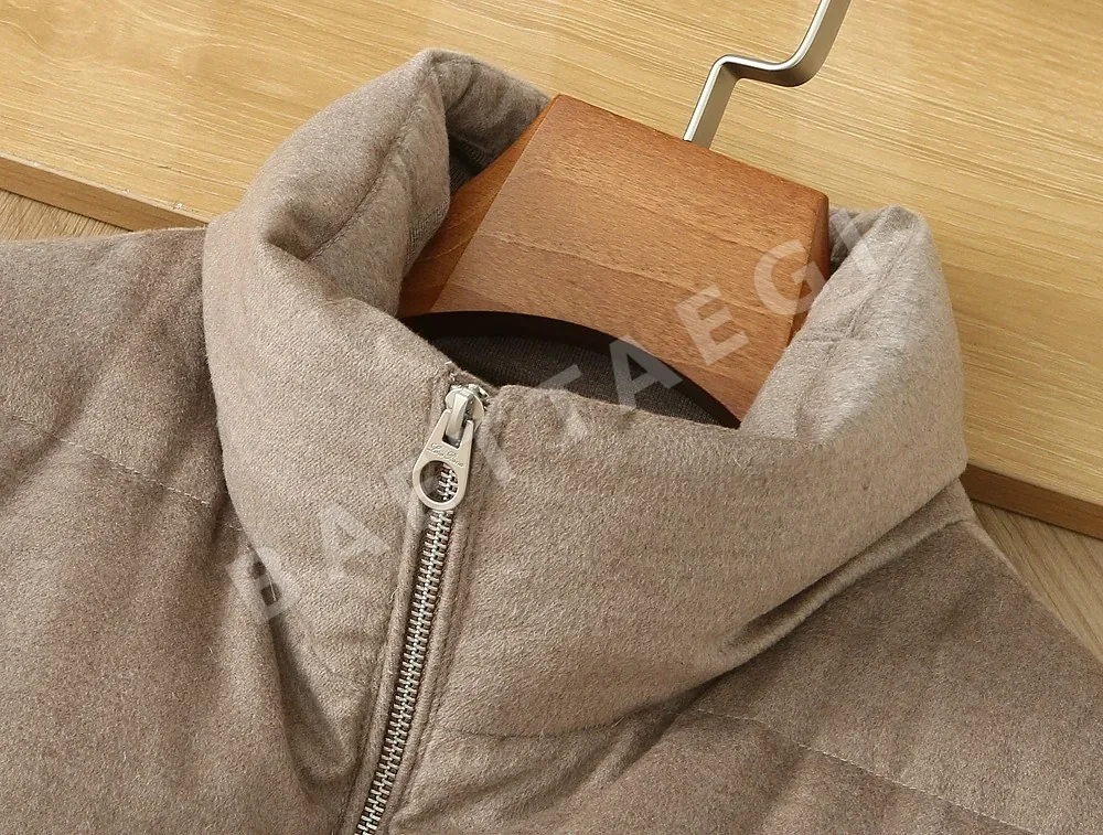 로로피아나 울 캐시미어 혼방 남성 다운 패딩 상세 이미지 4