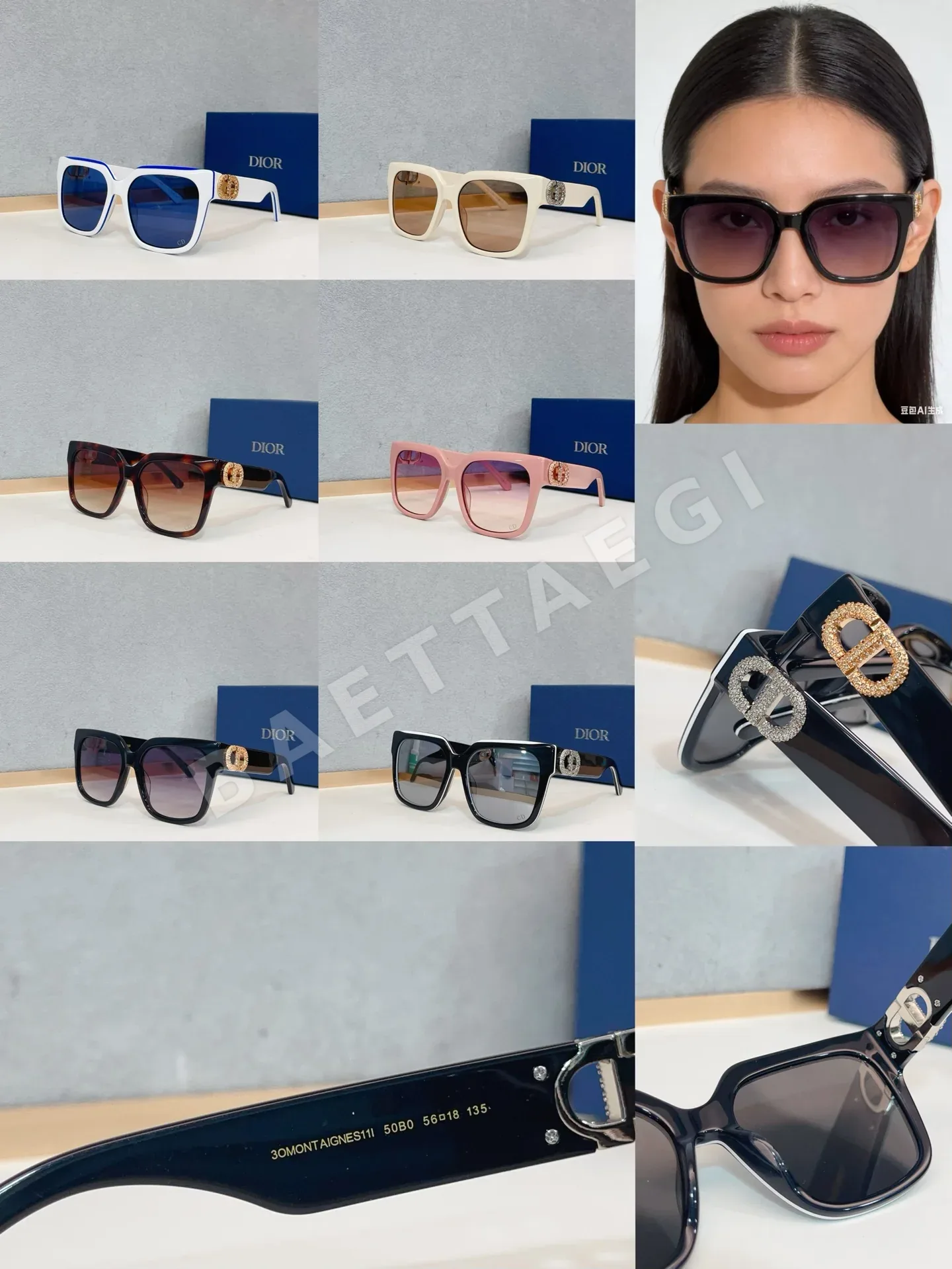 디올 3 OMONTAIGNES 1 I 선글라스 3 OMONTAIGNES 1 I 72559