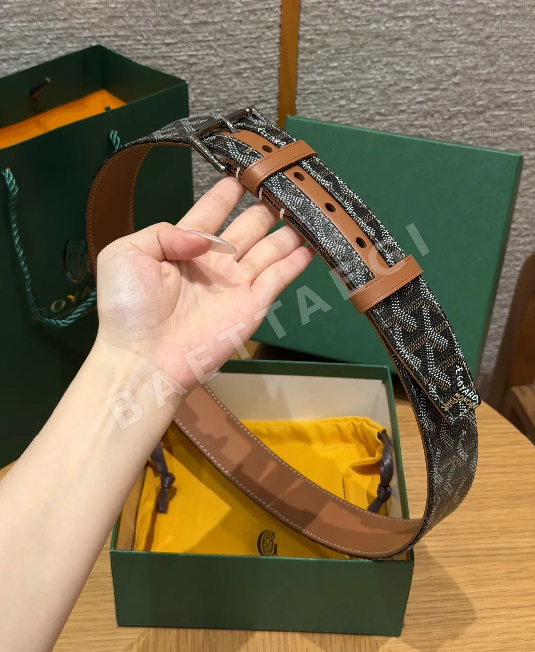 고야드 플로리다 40mm 벨트 상세 이미지 3