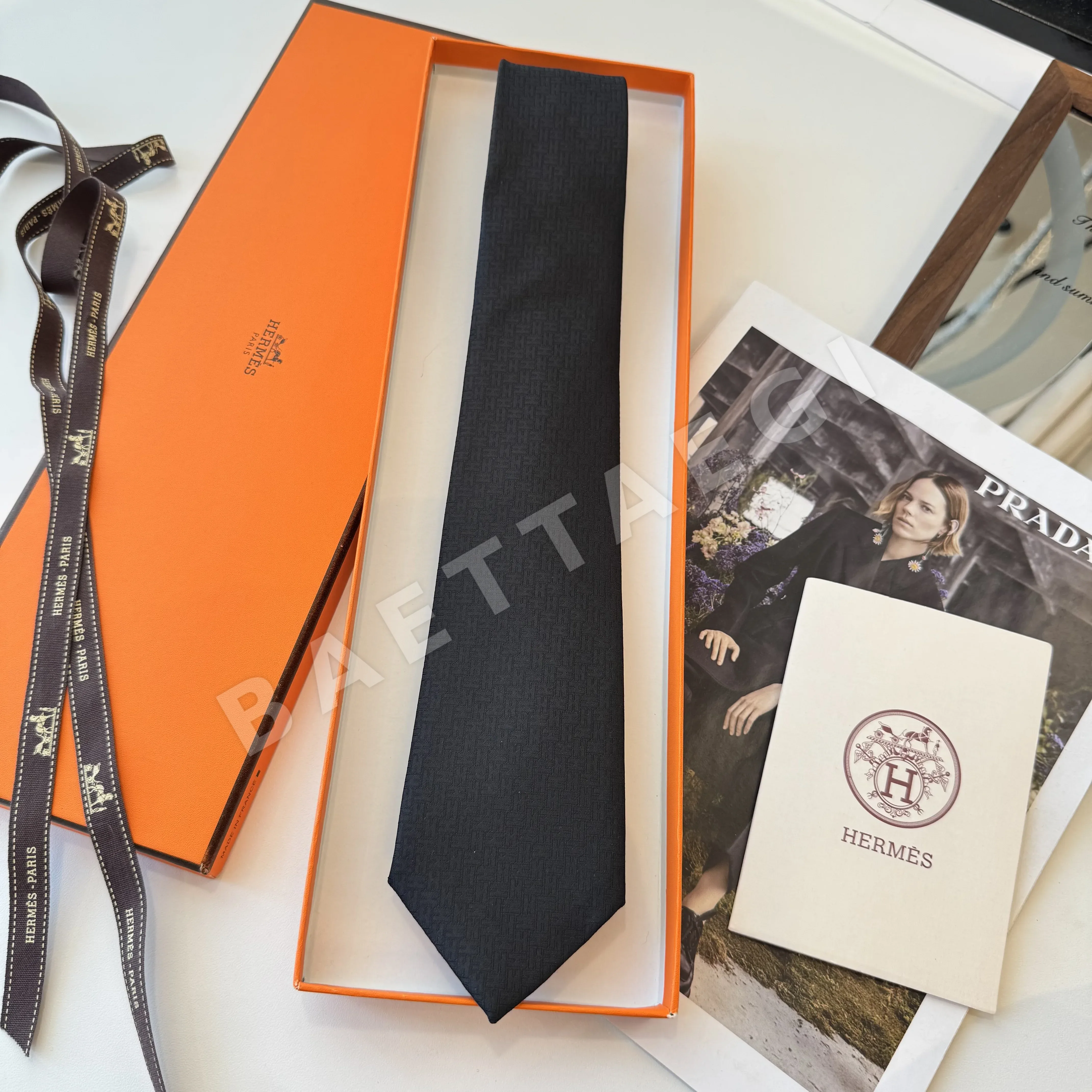 에르메스 넥타이 86809 Hermes Tie 상세 이미지 9