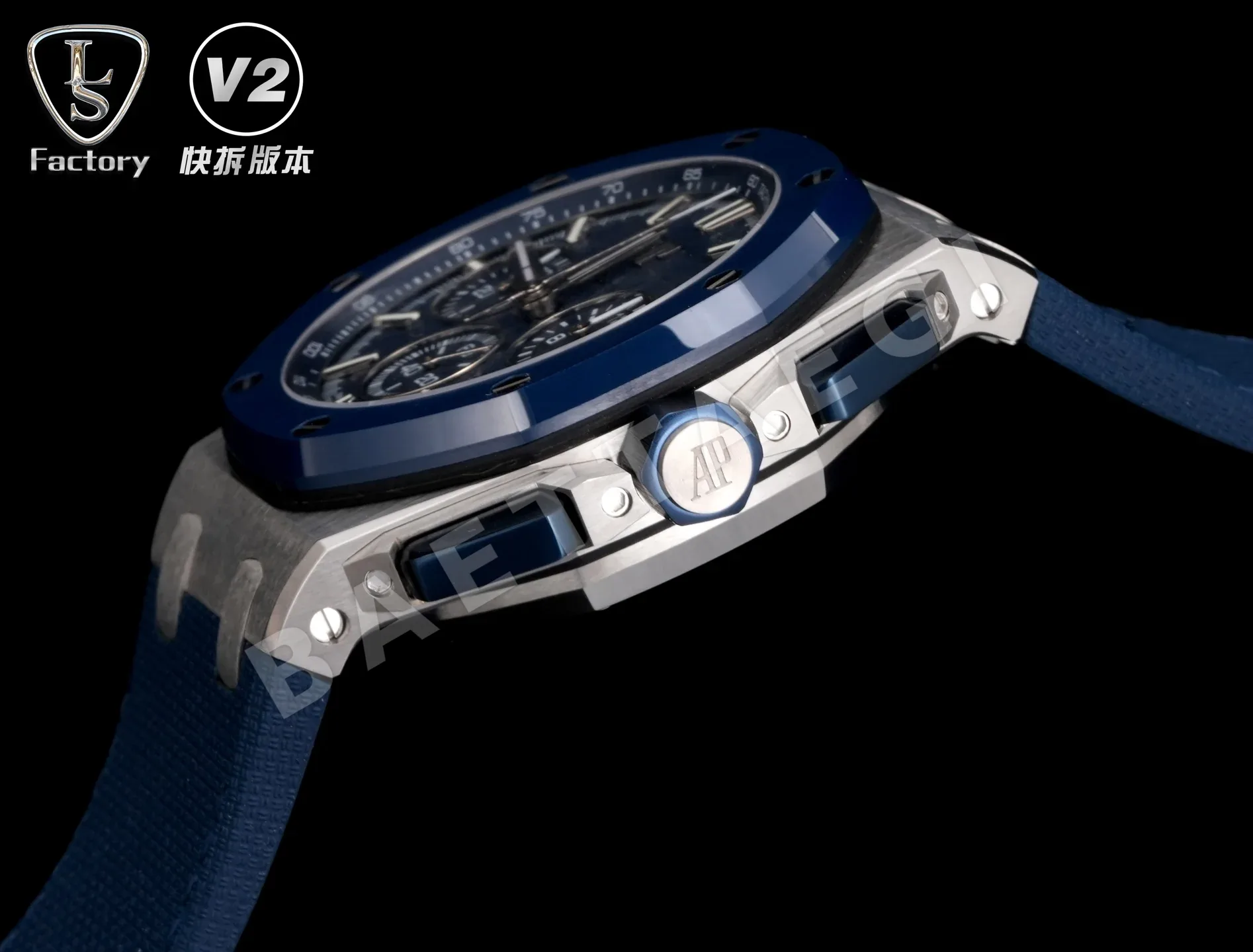 오데마피게 로열 오크 오프쇼어 43mm 스테인리스 스틸 시계 상세 이미지 6