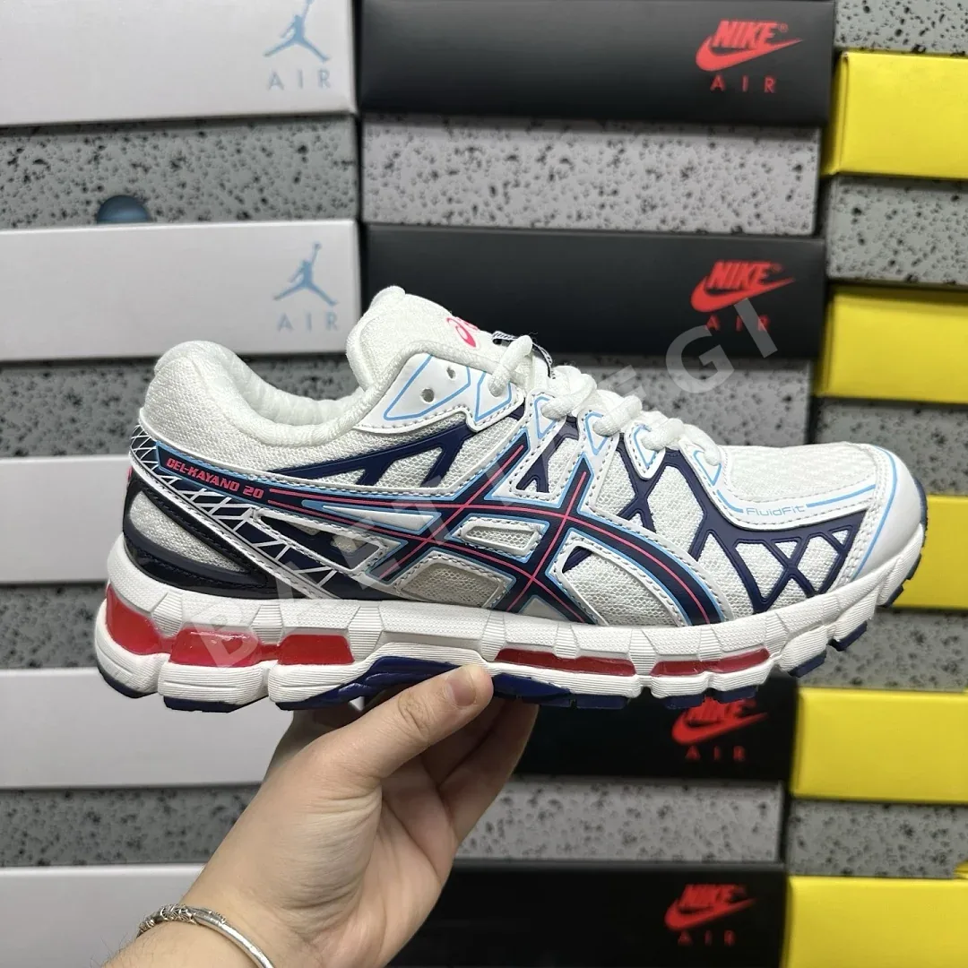 아식스 [KO] 젤 카야노 20 1203A388-101 200435 Asics Gel-Kayano 20 Cream Blue Red 상세 이미지 7