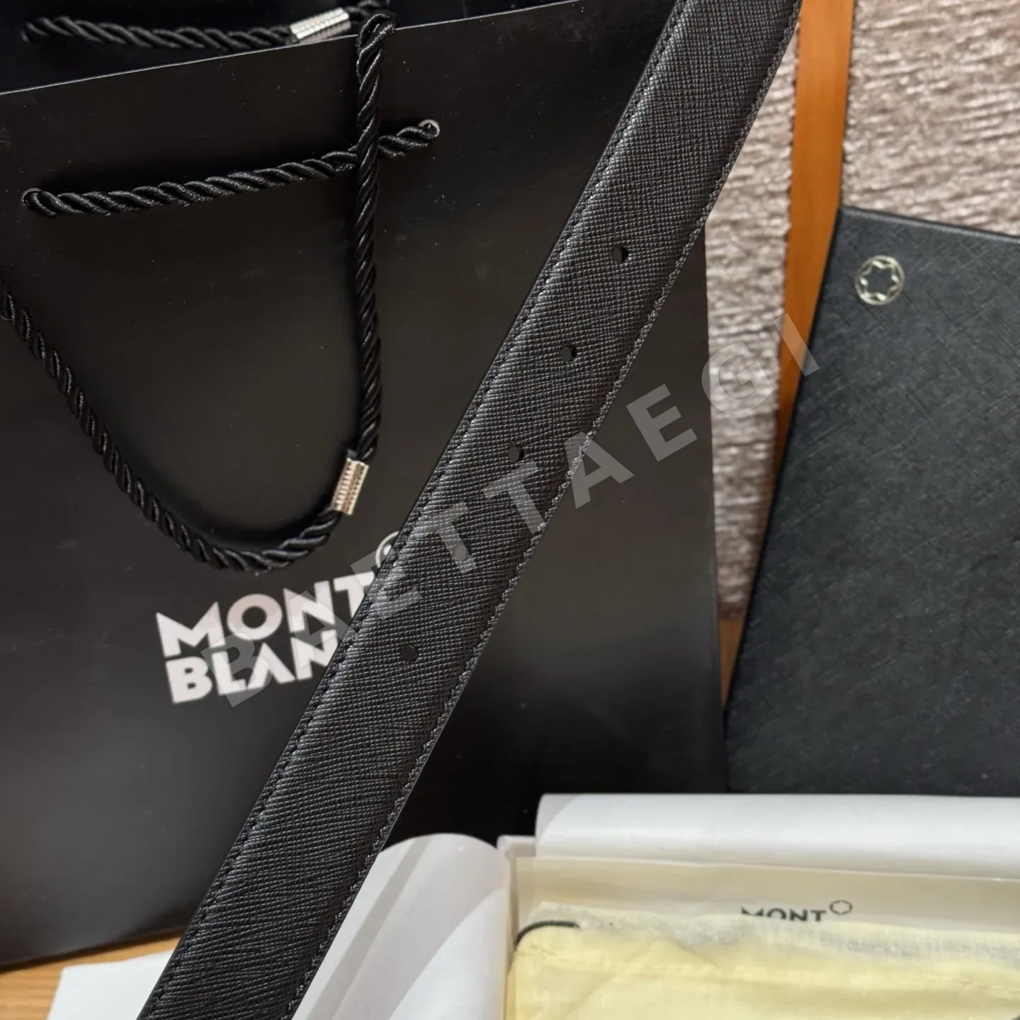 몽블랑 가죽 남성 벨트 상세 이미지 9