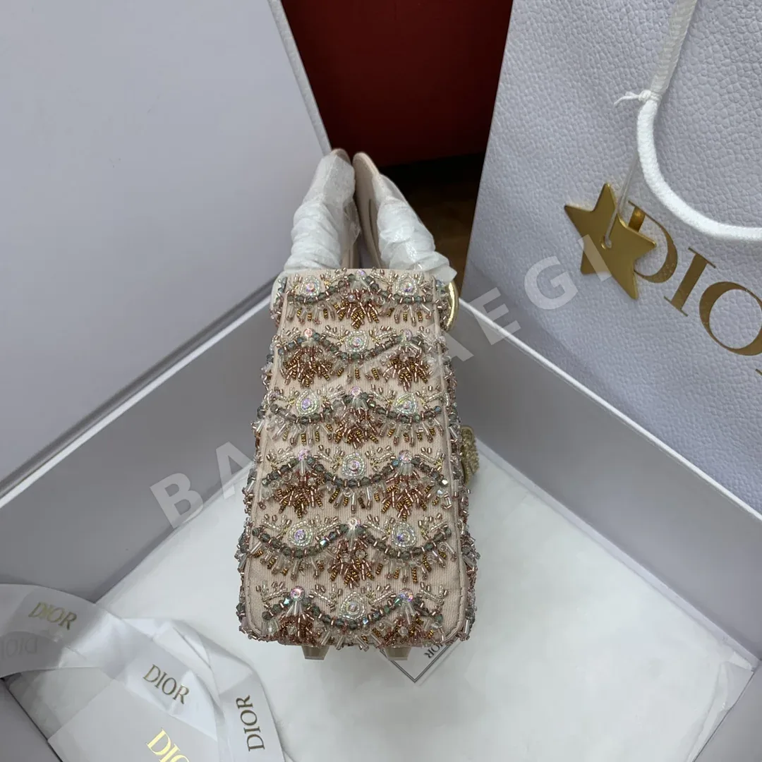 디올 레디 라인스트ー 새틴 미니 숄더백 상세 이미지 4