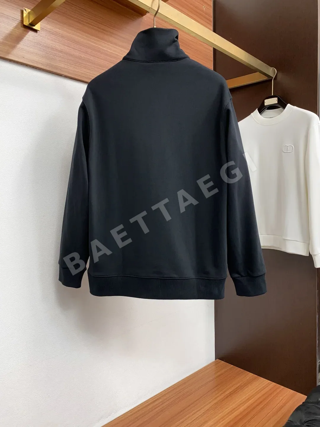 버버리 하프 집업 스탠드 카라 긴팔 스웨트셔츠 상세 이미지 10