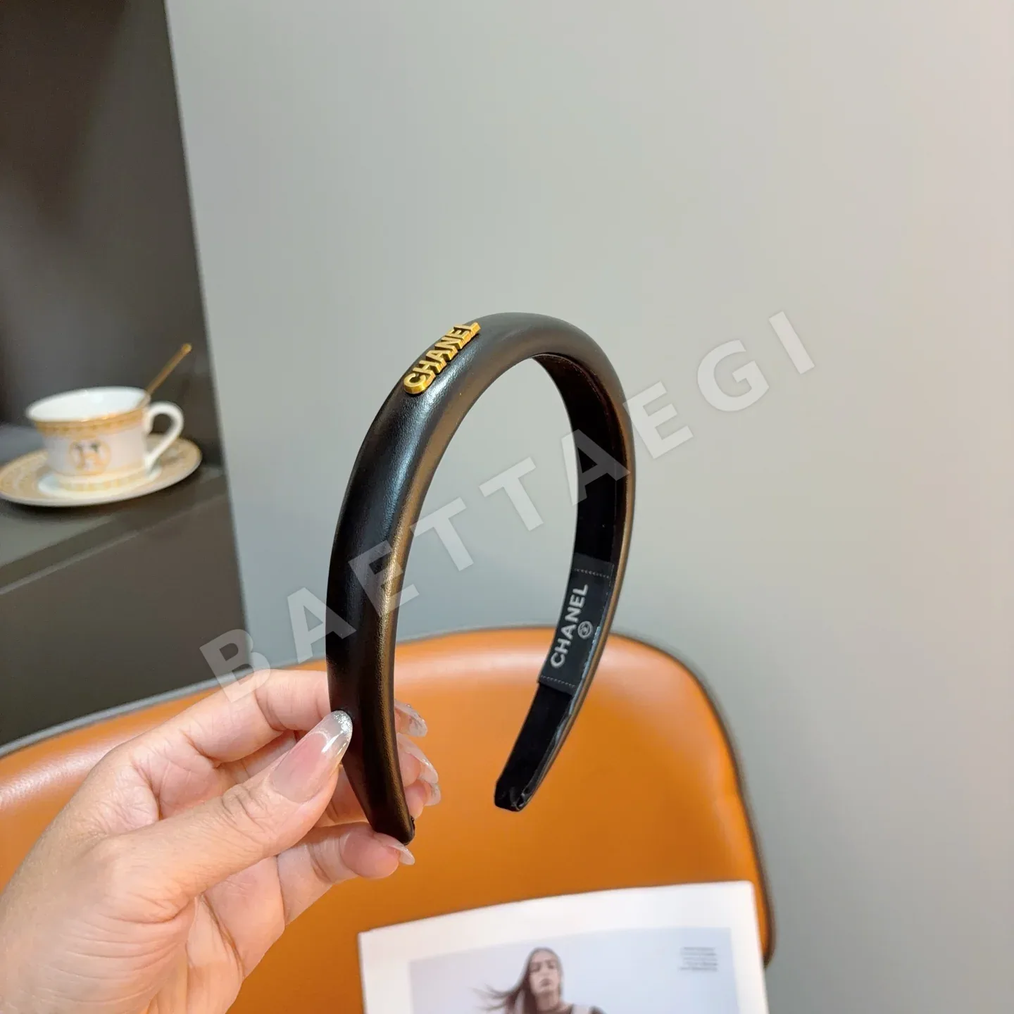 샤넬 램스킨 헤어밴드 상세 이미지 2
