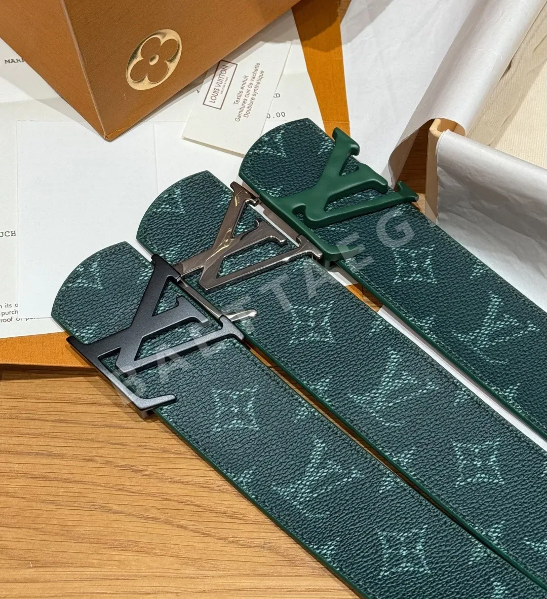 루이비통 디멘션 모노그램 헤리티지 40mm 리버시블 벨트 상세 이미지 4