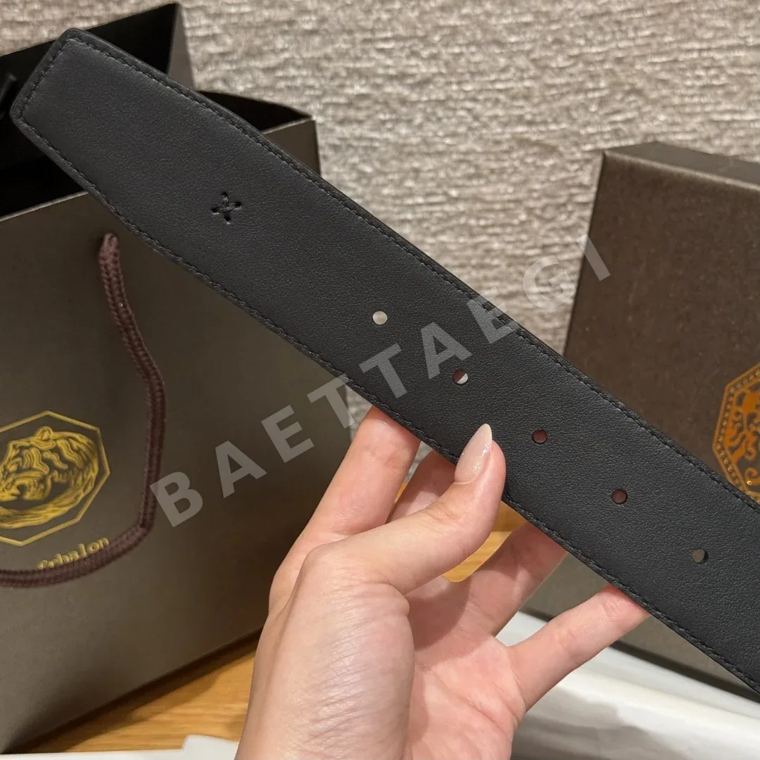 스테파노리치 이글헤드 가죽 벨트 38mm 상세 이미지 9