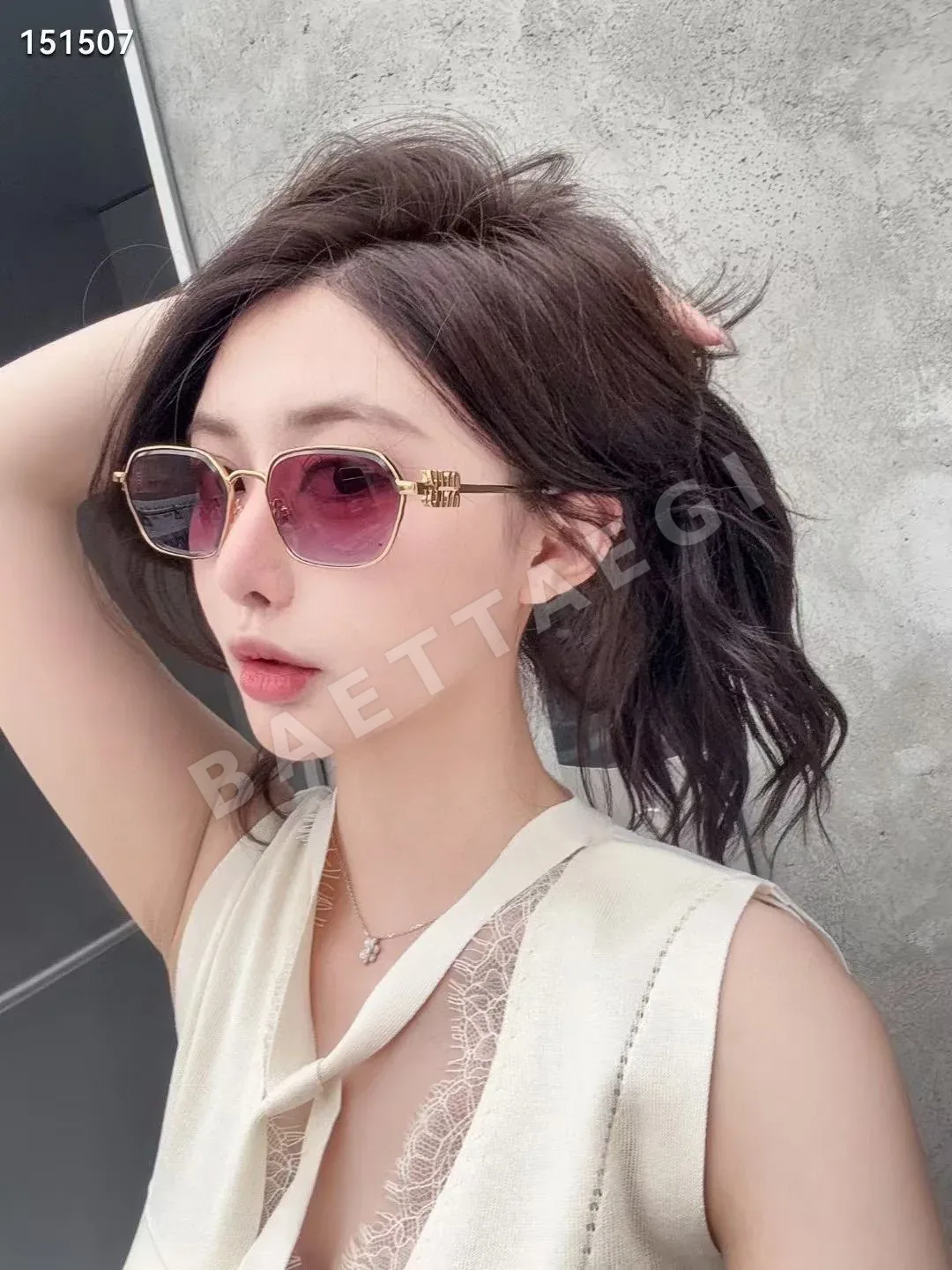 미우미우 MU55 ZS 선글라스 상세 이미지 9