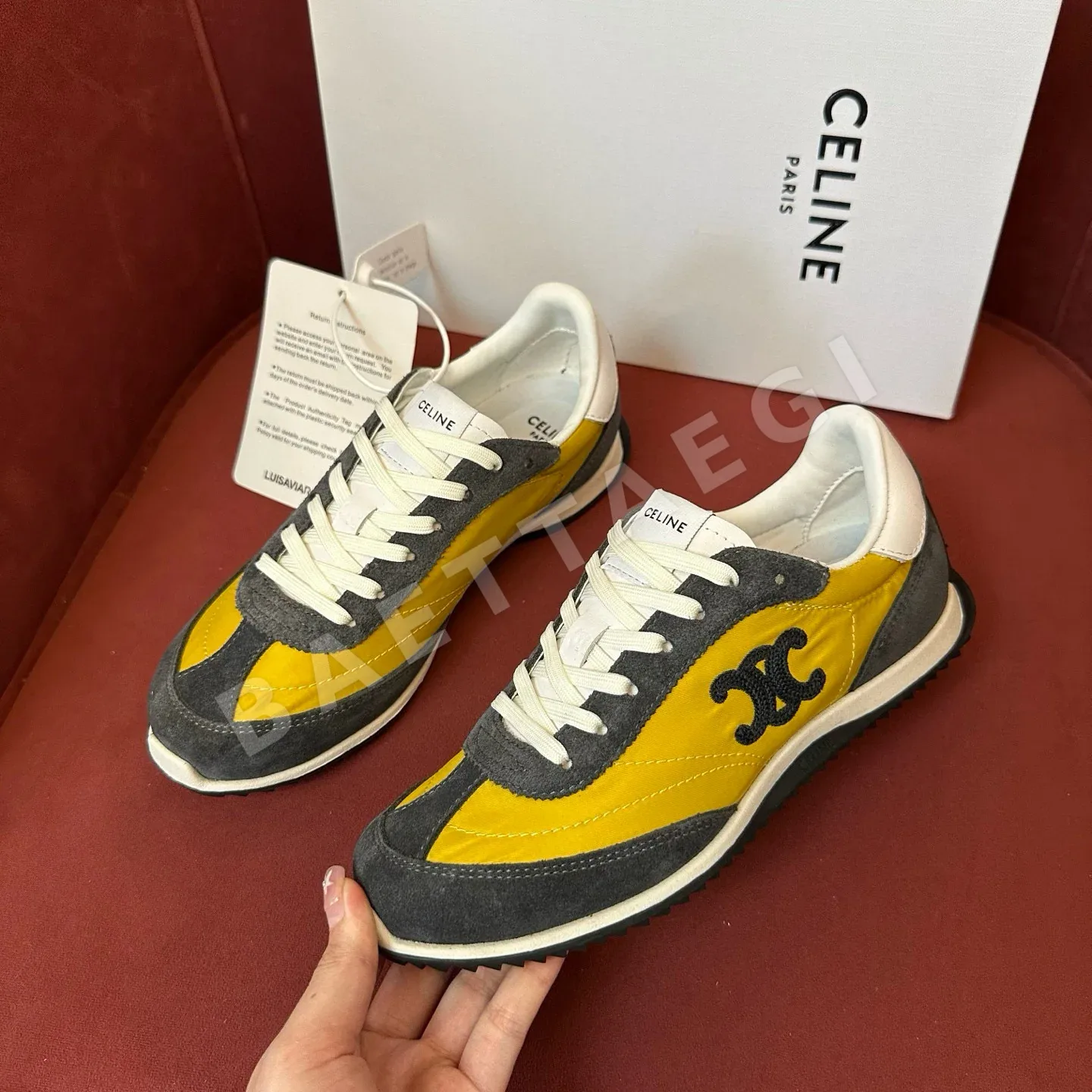 셀린느 스니커즈 캔버스 CR-03 엠보싱 상세 이미지 2