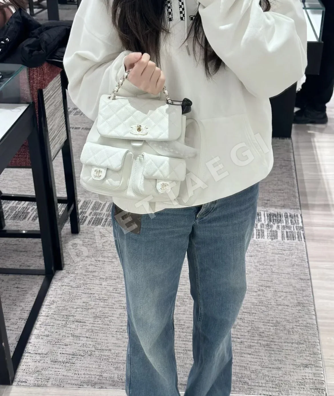 샤넬 듀마 백팩 상세 이미지 2