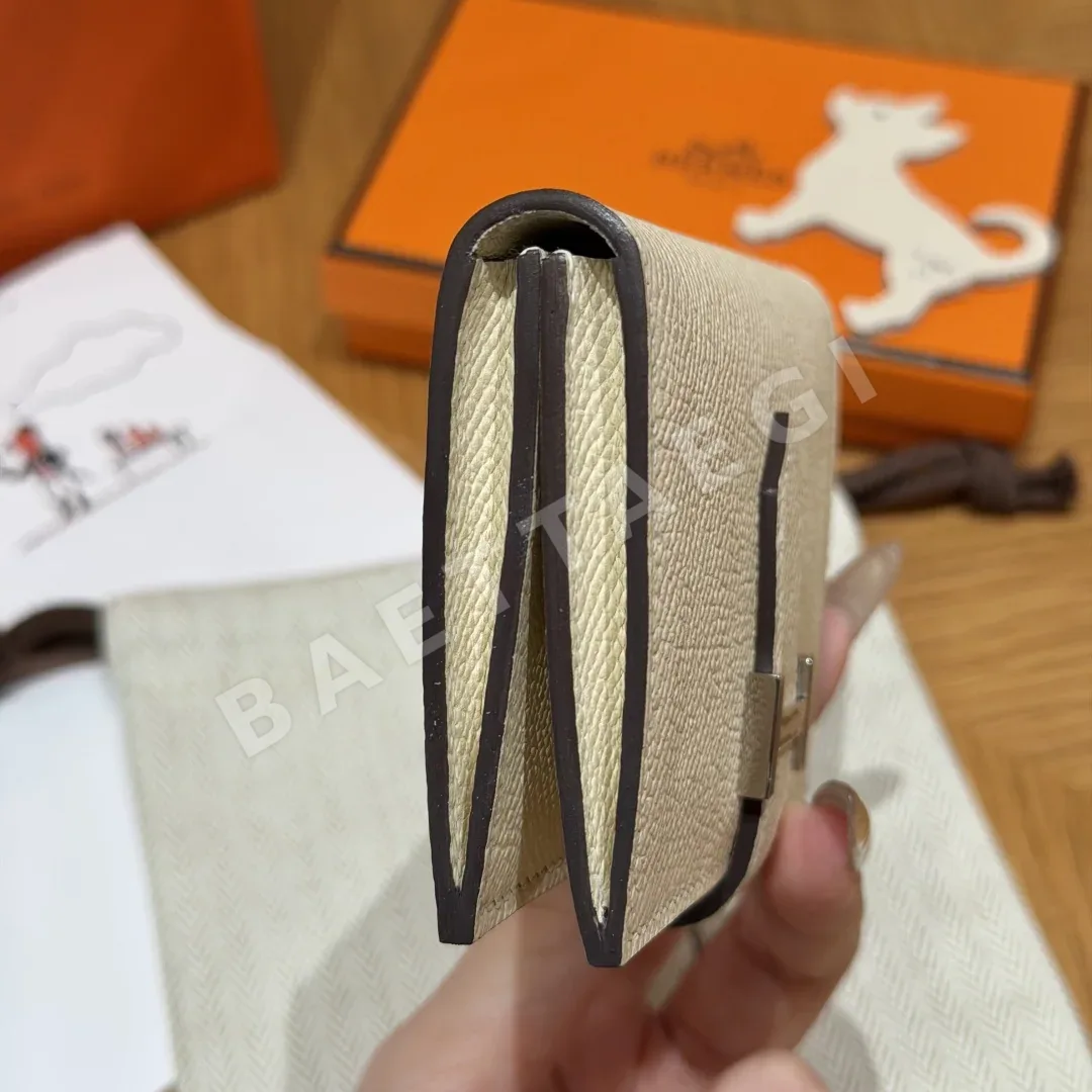 에르메스 베안 카드홀더 미니 앱송 가죽 지갑 상세 이미지 2