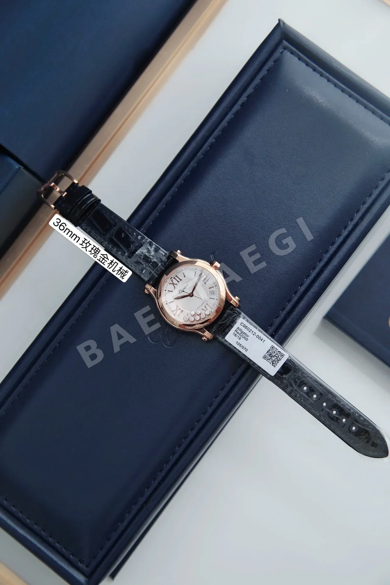 쇼파드 해피 스포츠 오토매틱 다이아 여성 시계 레플리카 45073 Chopard 상세 이미지 2
