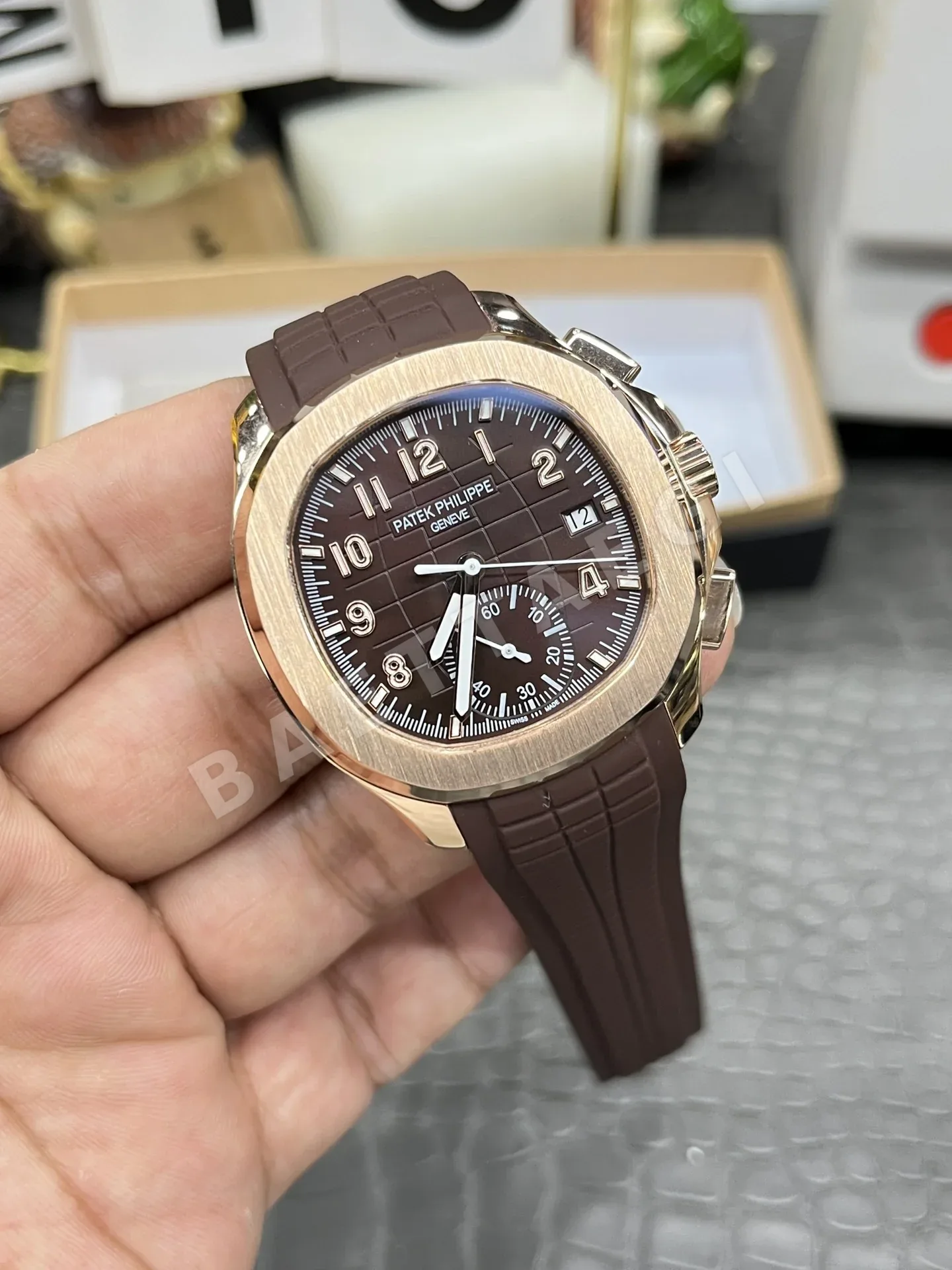 파텍필립 노틸러스 5968 크로노그래프 자동 레플리카 44004 Patek Philippe 상세 이미지 3