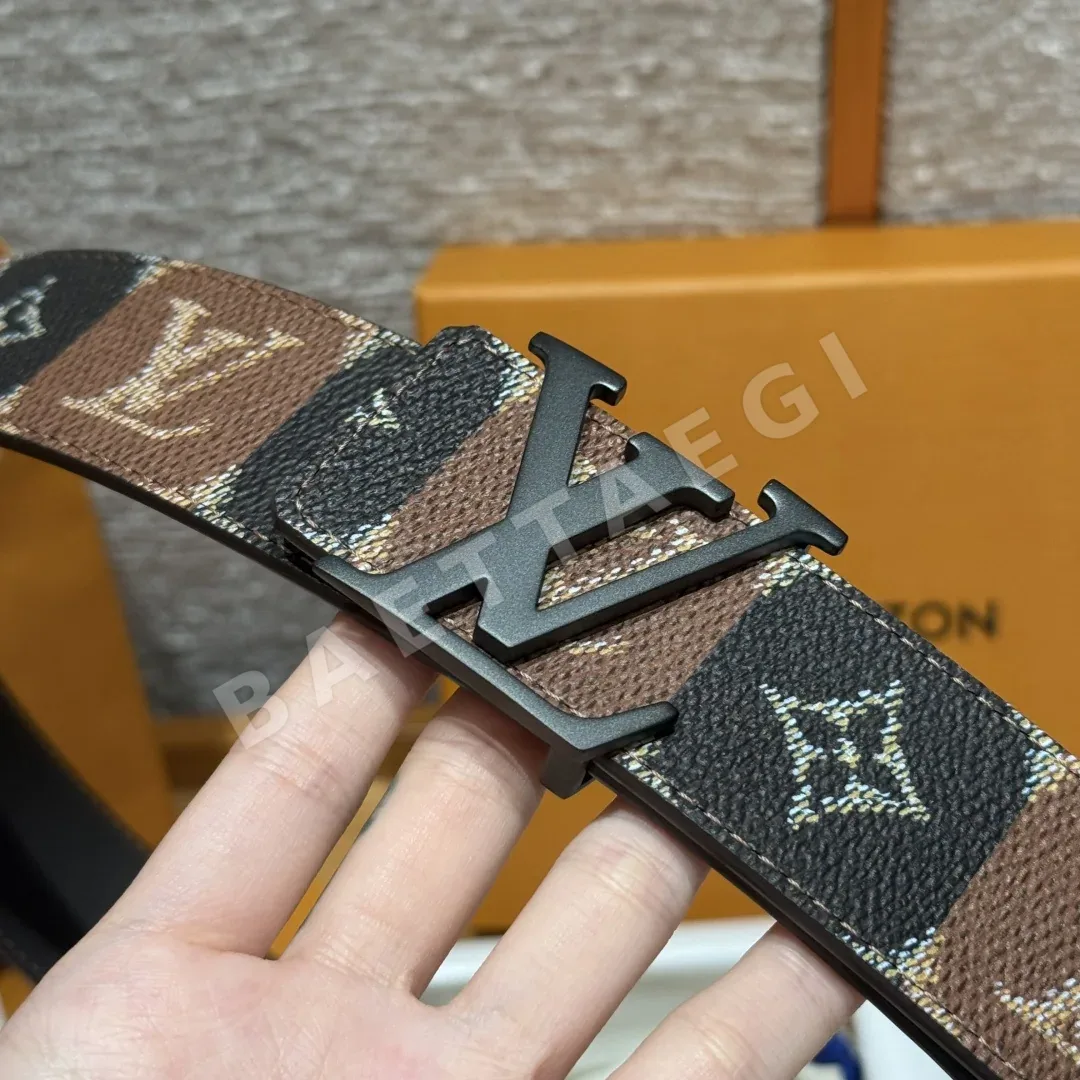 루이비통 칼리지 모노그램 헤리티지 40mm 리버시블 벨트 상세 이미지 5