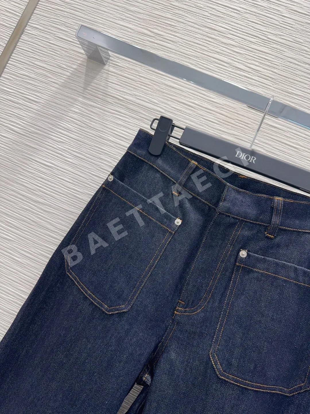 디올 여성 데님 바지 상세 이미지 3