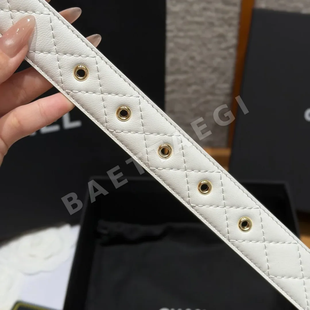 샤넬 리버시블 퀼팅 카프스킨 벨트 상세 이미지 9