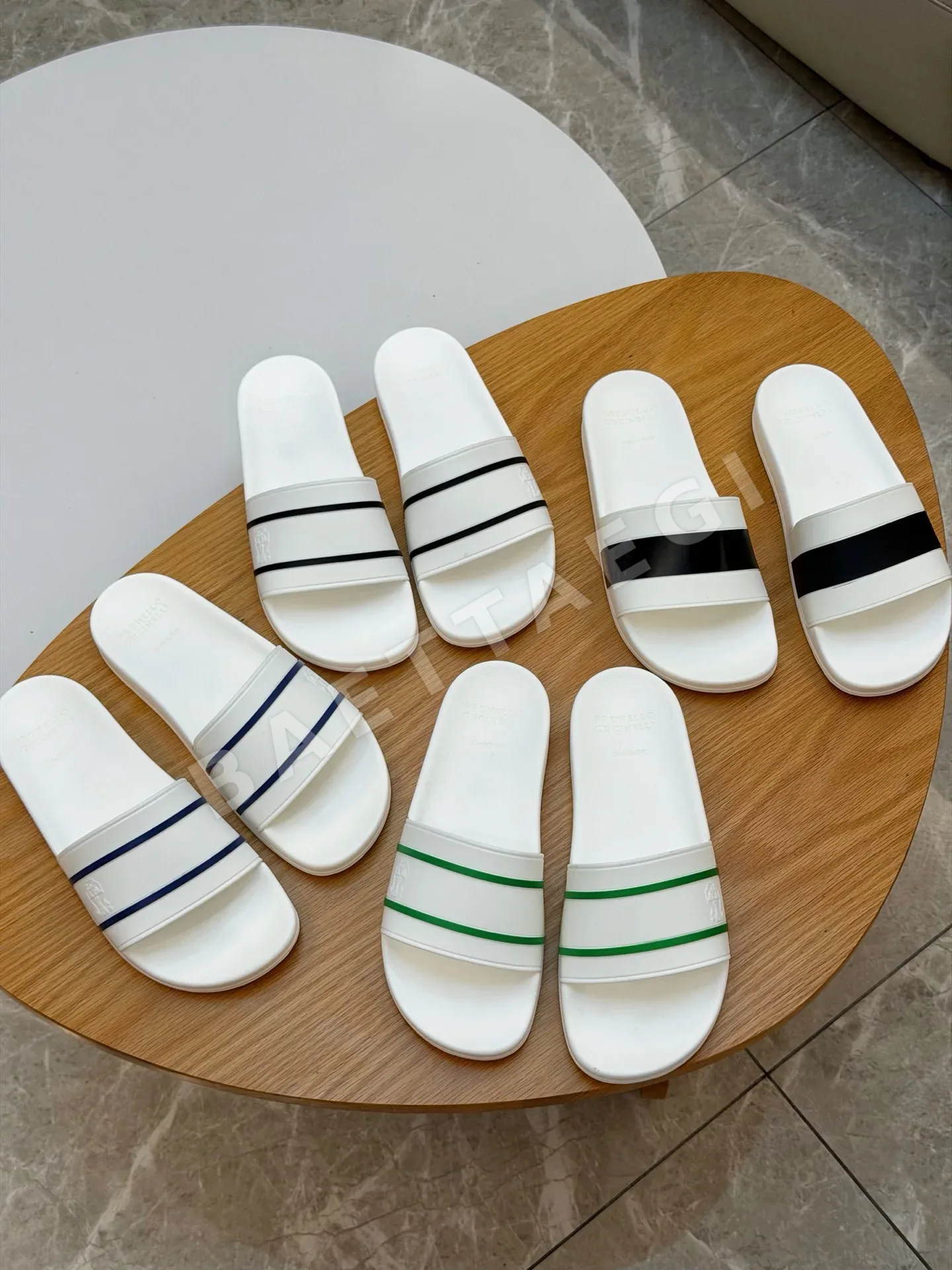 브루넬로쿠치넬리 남성용 캐주얼 슬리퍼 상세 이미지 7