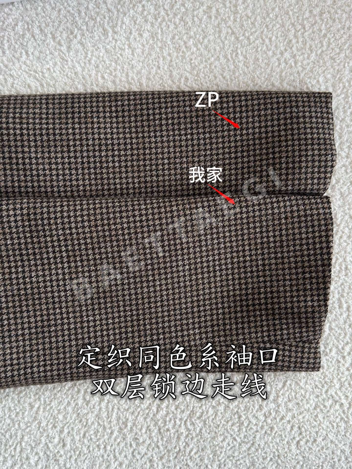 샤넬 울 스탠드카라 여성 자켓 상세 이미지 7