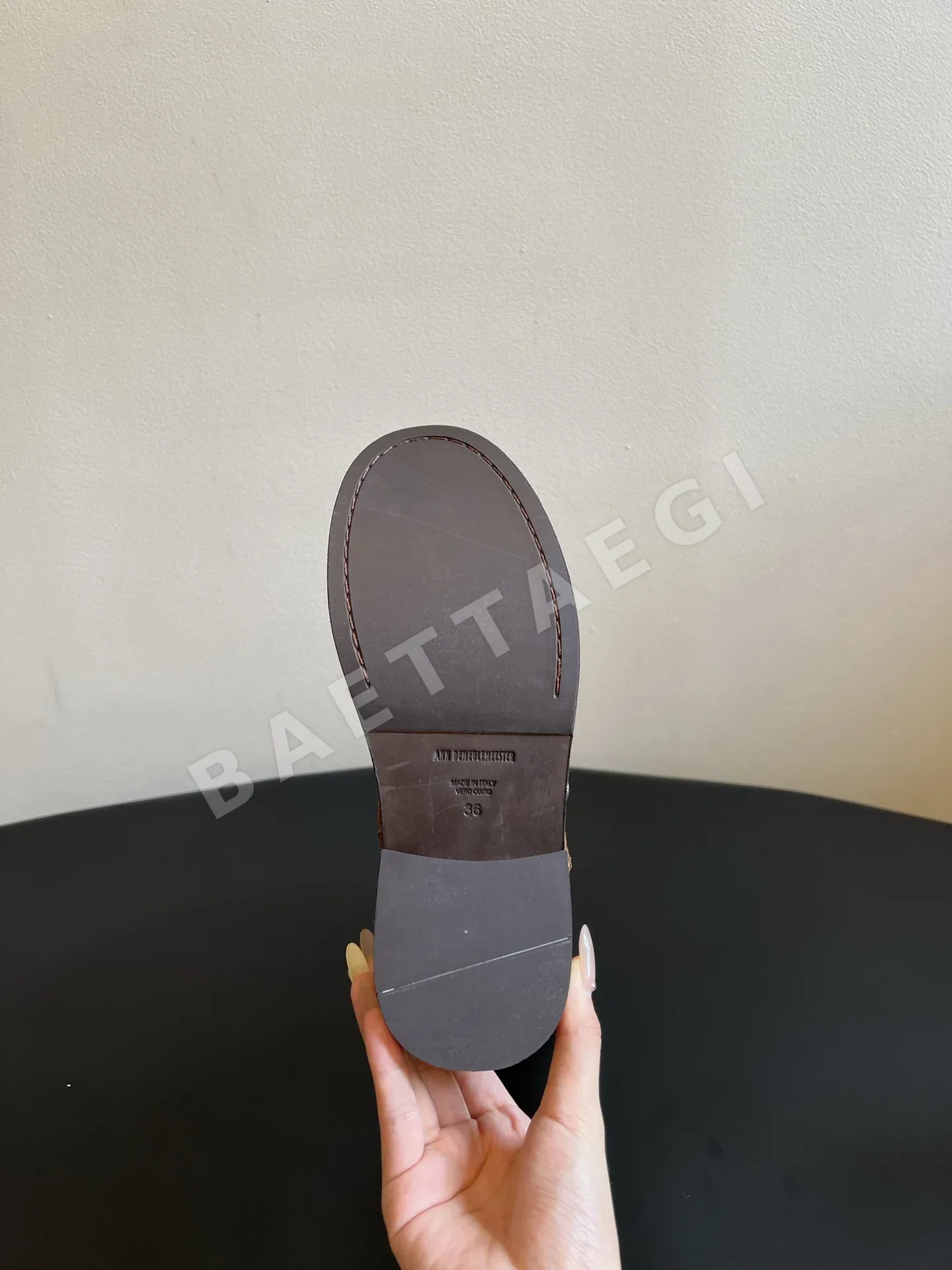 앤드뮐미스터 더블 버클 라운드 토 라이딩 부츠 상세 이미지 4
