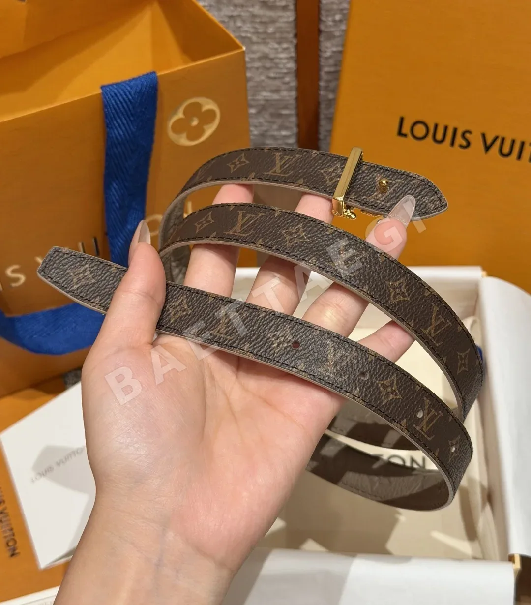 루이비통 코르델리아 20mm 리버시블 벨트 상세 이미지 4