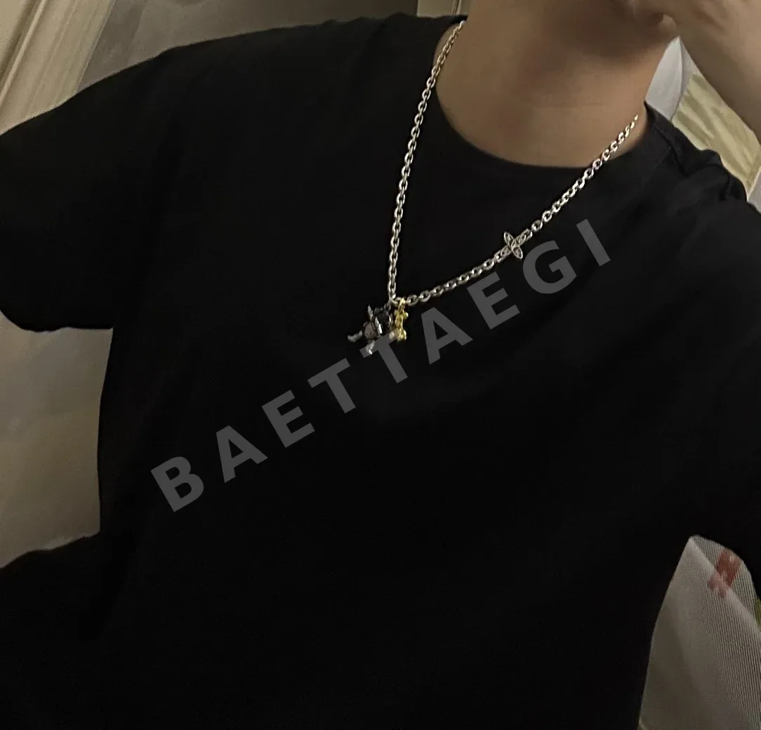 루이비통 락펑크 실버 목걸이 상세 이미지 9