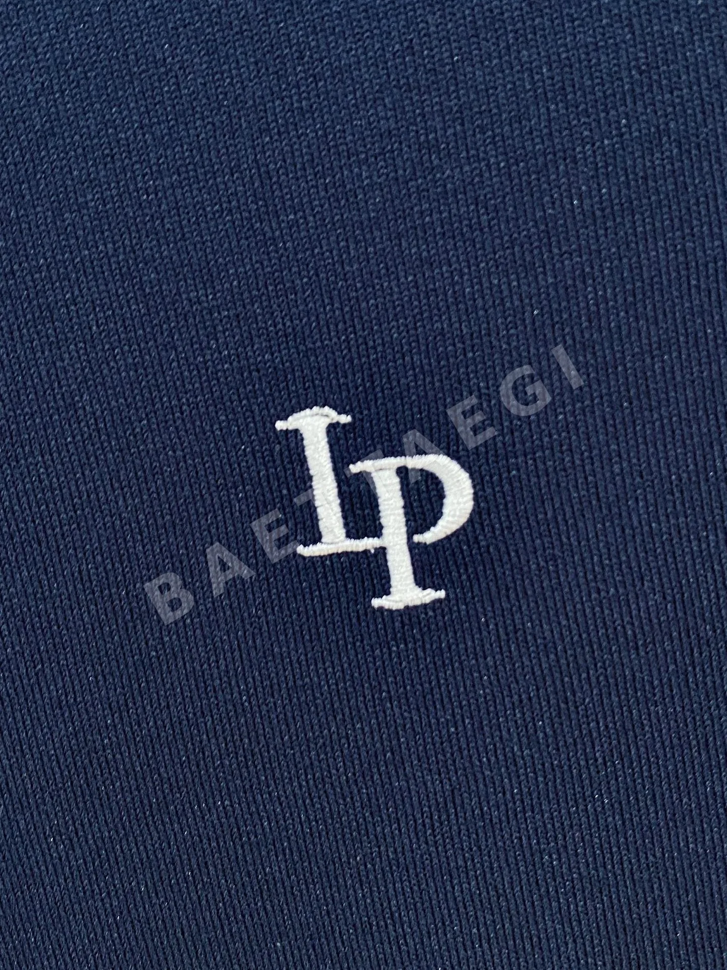 로로피아나 남성 니트 반팔 티셔츠 상세 이미지 5