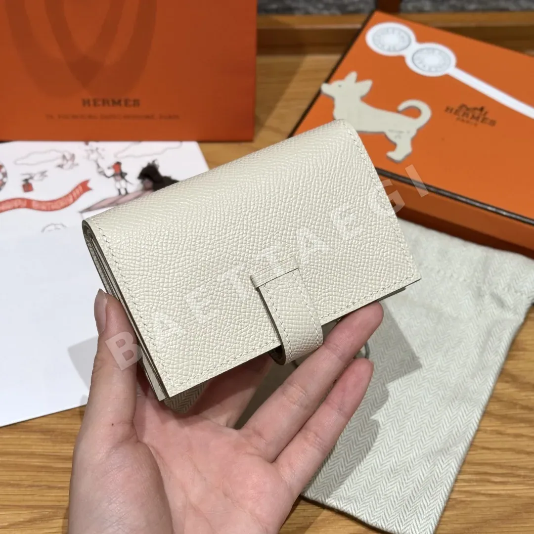 에르메스 베안 카드홀더 MINI 엡솜 가죽 지갑 상세 이미지 2
