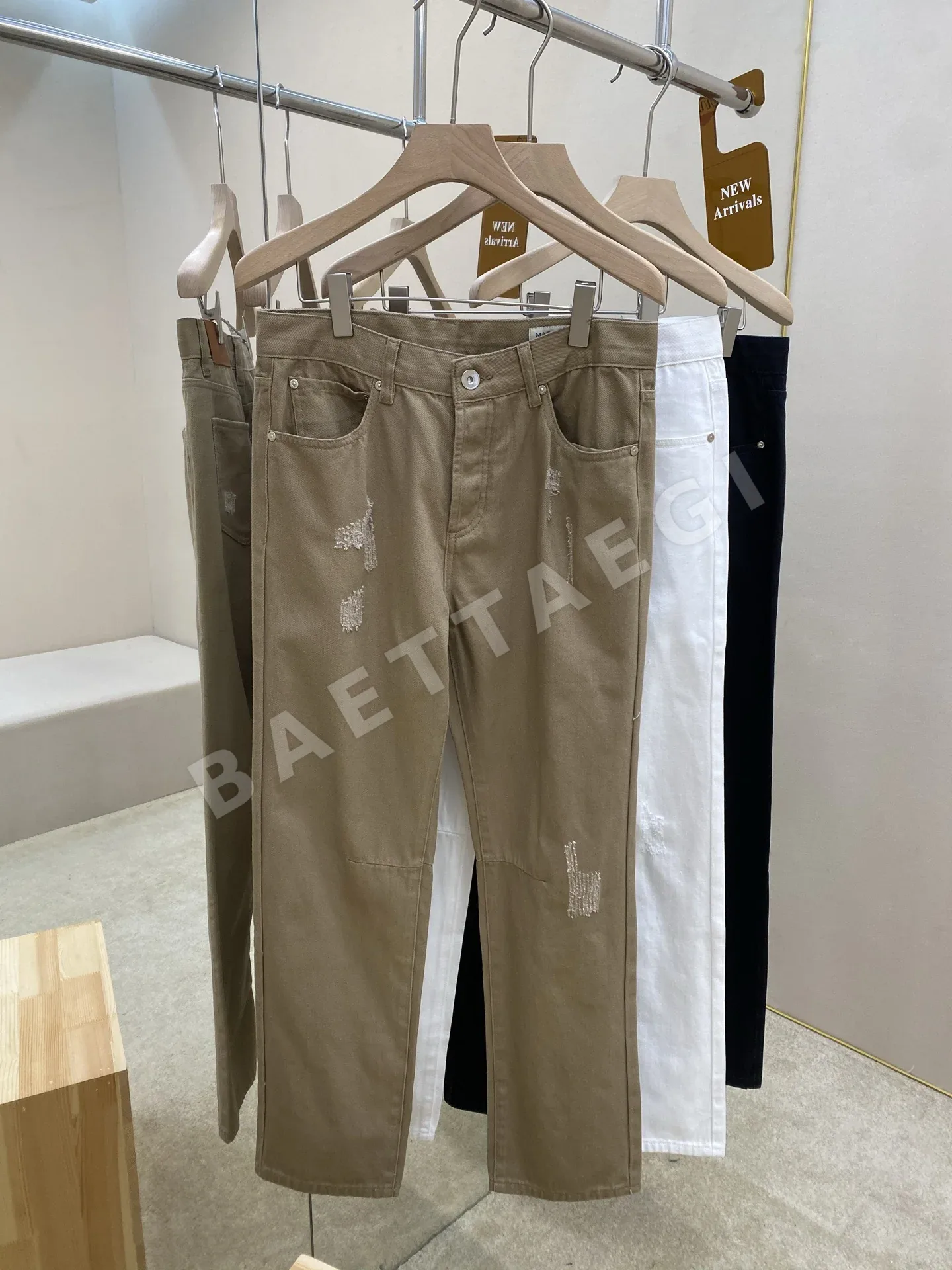 브루넬로쿠치넬리 코튼 데님 슬림핏 청바지 16451