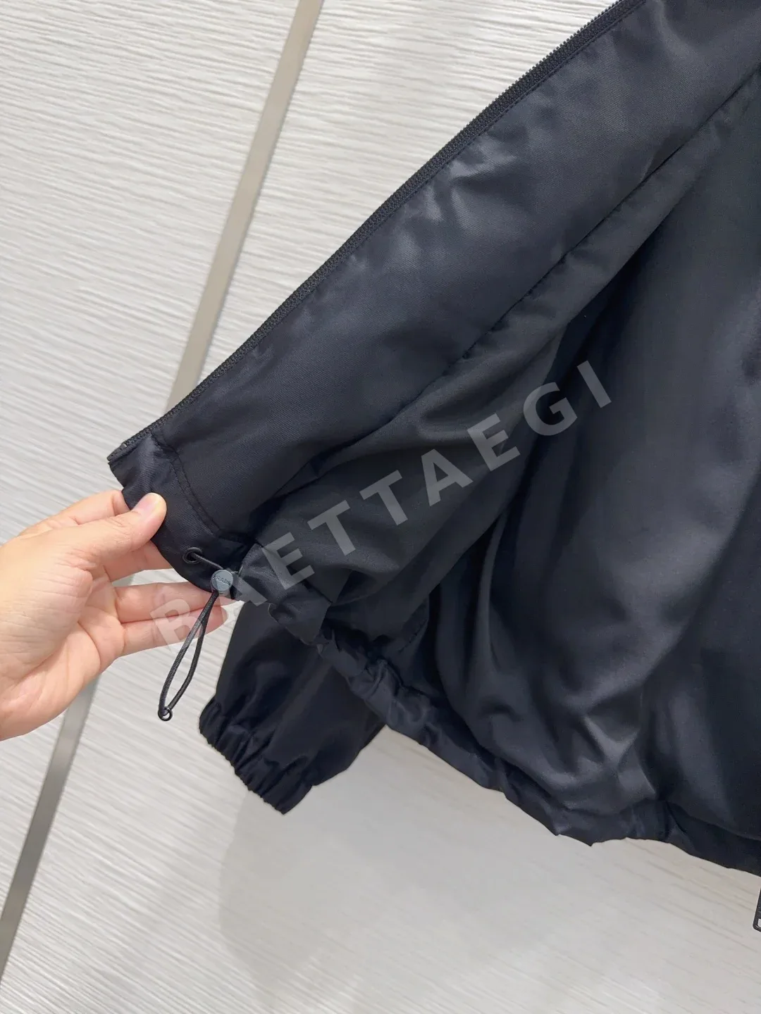 프라다 텍스처 장식 여성 자켓 상세 이미지 8