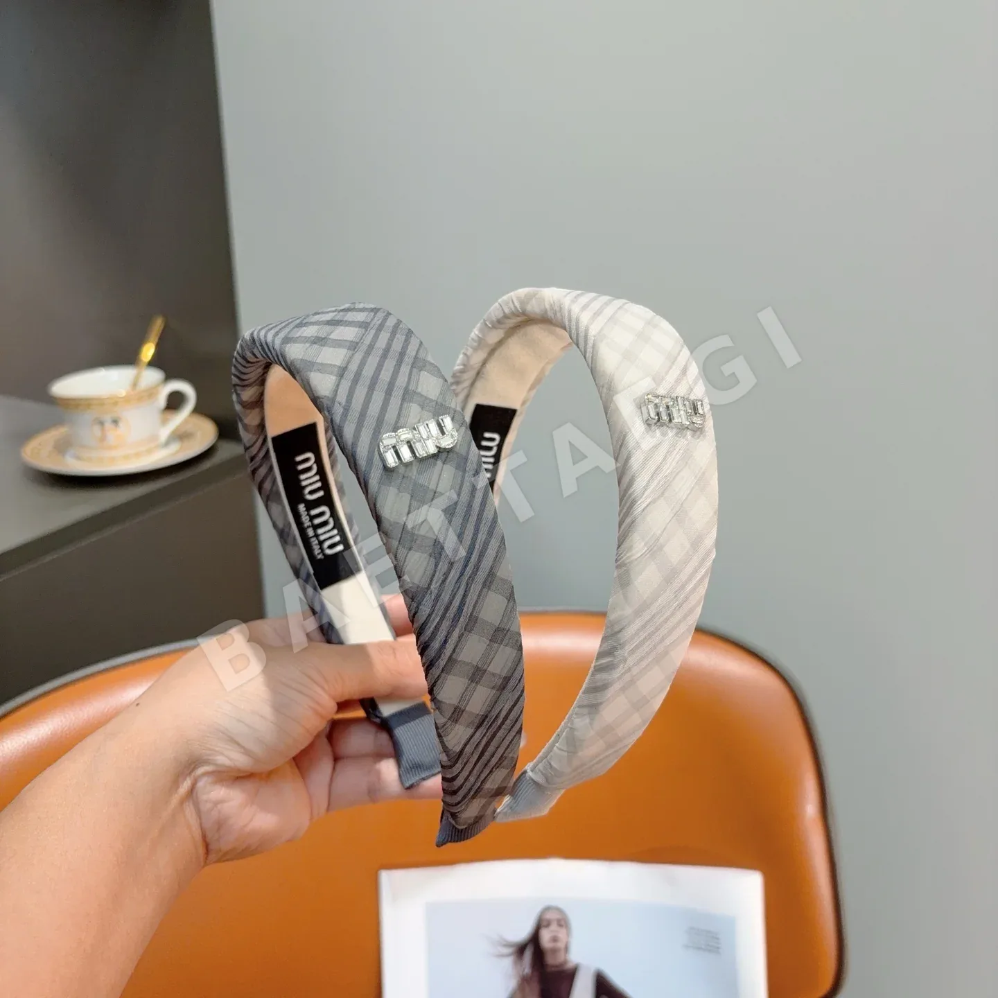 미우미우 수제 헤드밴드 183887