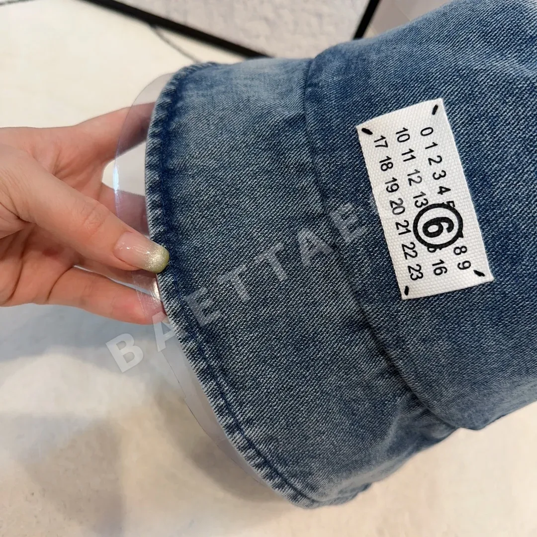 마르지엘라 워시드 데님 피셔맨 햇 모자 상세 이미지 4