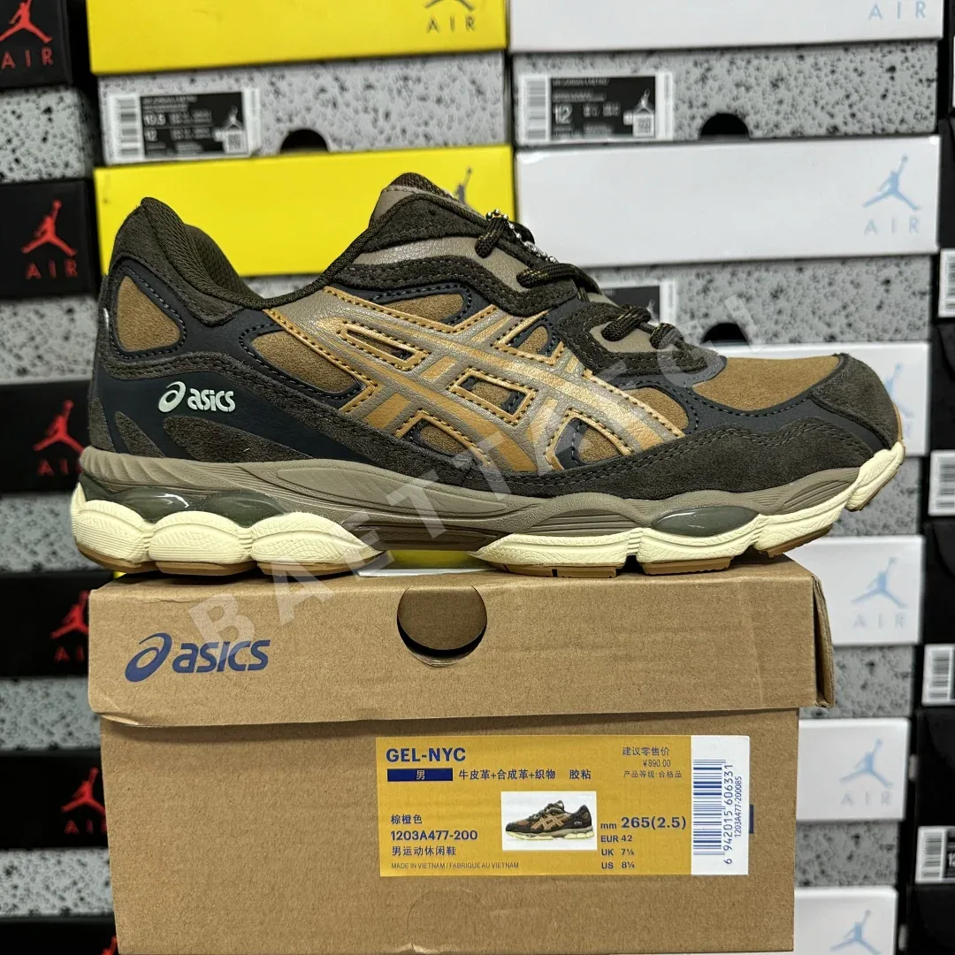 아식스 [CZ] 젤 NYC 1203A477-200 200257 Asics Gel-NYC Brown Storm Tan Presidio 상세 이미지 3