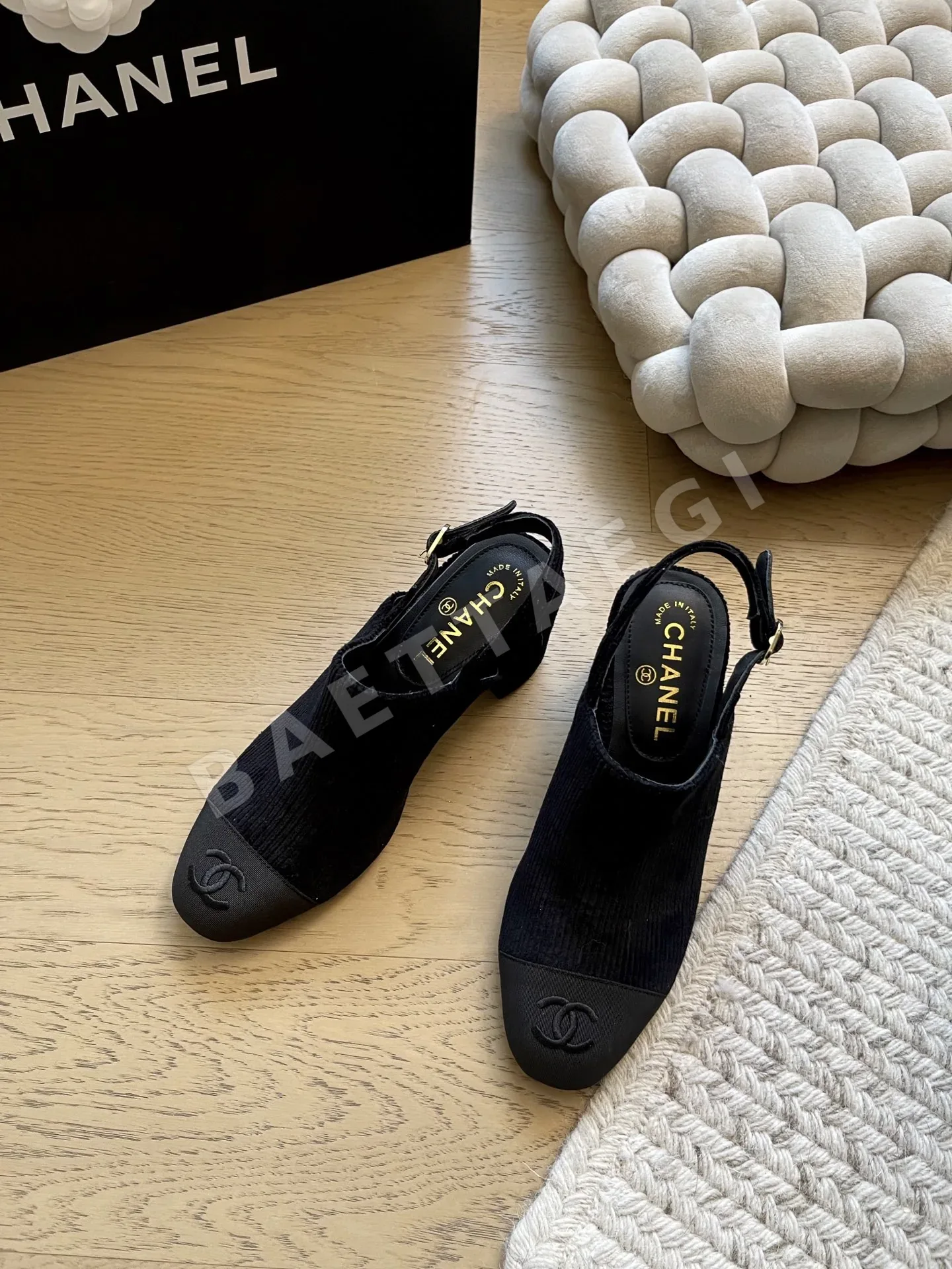 샤넬 샤닐 25C 뉴 하이힐 샌들 151670