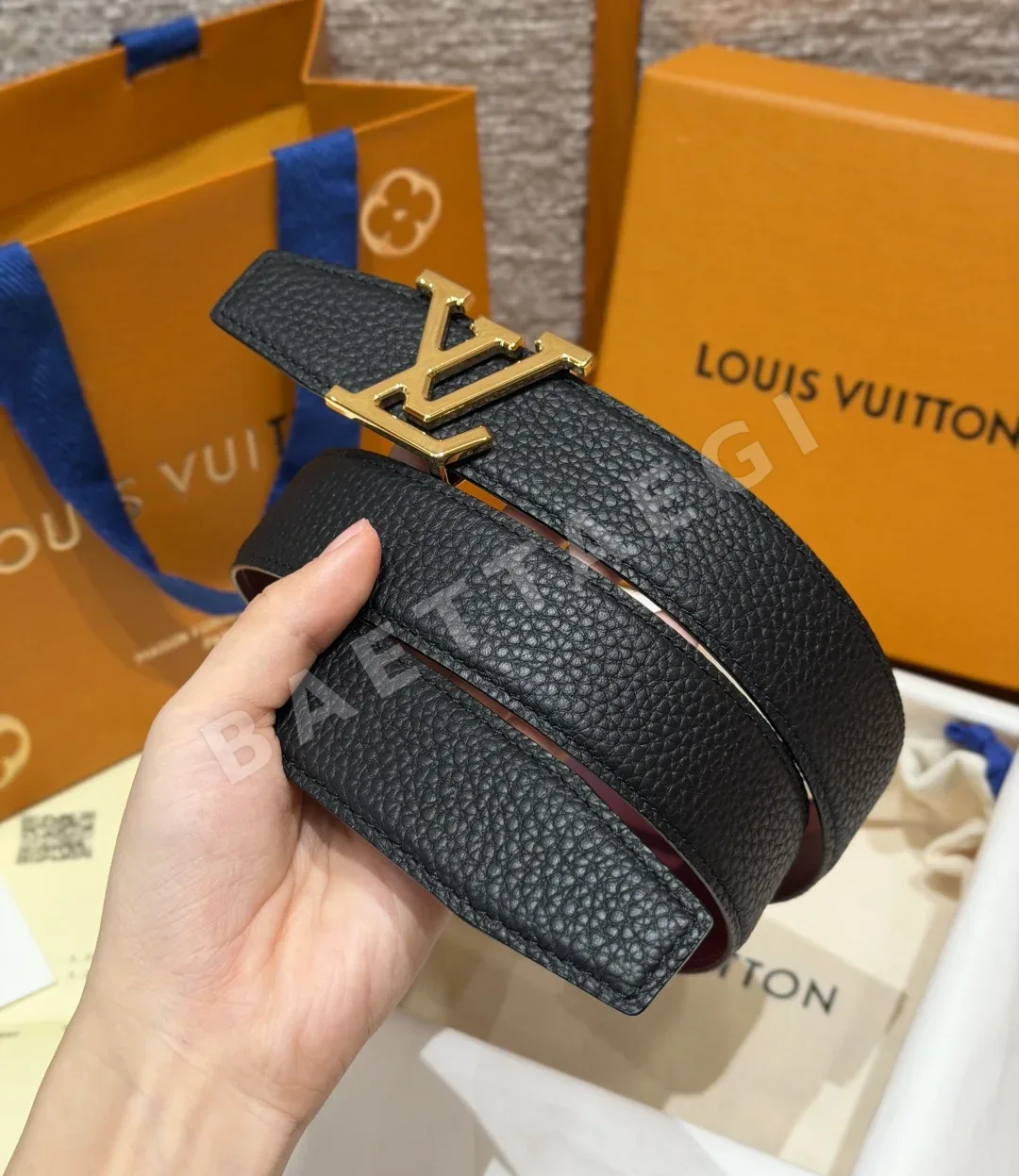 루이비통 헤리티지 35mm 리버시블 벨트 상세 이미지 3