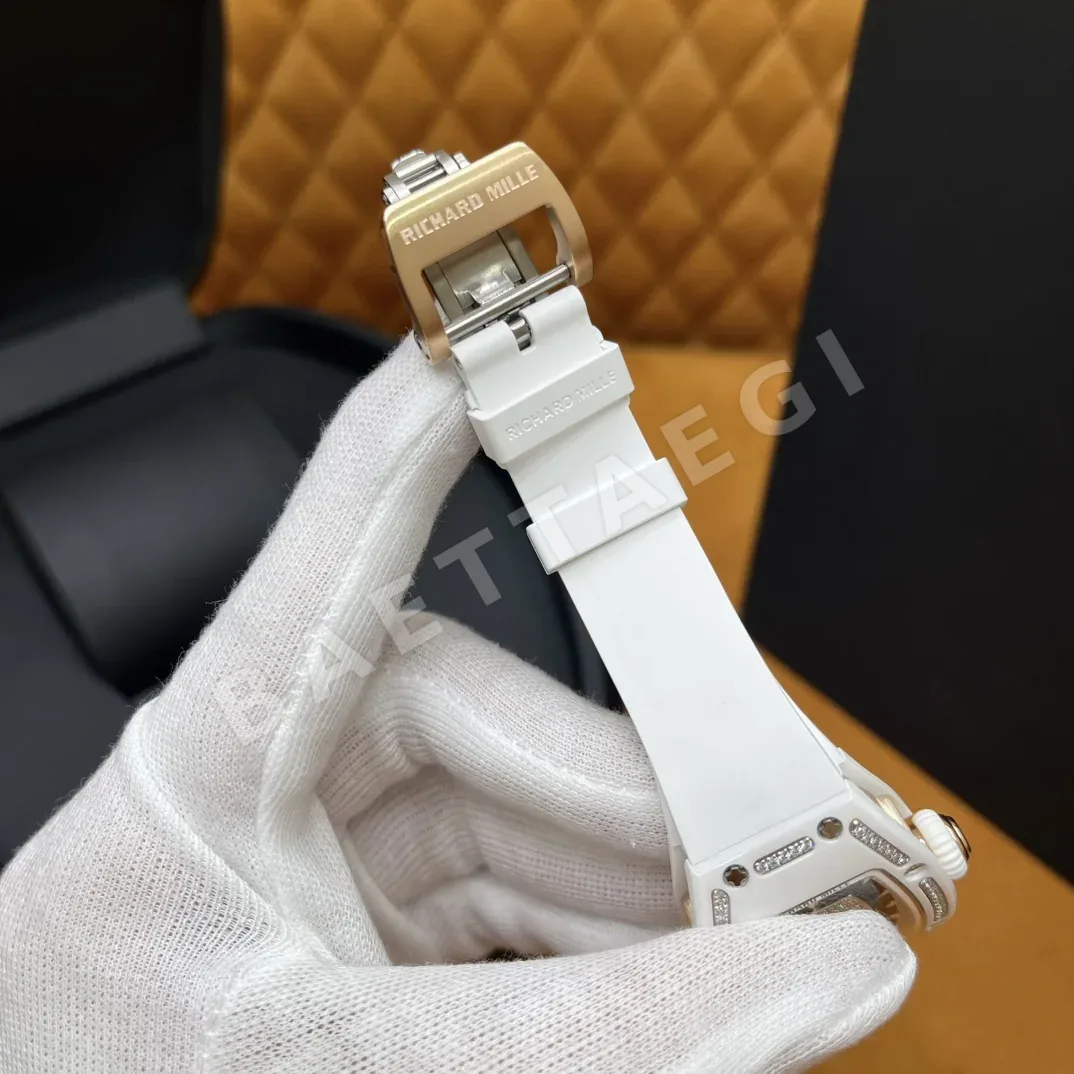 리차드밀 블랙 화이트 세라믹 남성 시계 레플리카 44915 Richard Mille 상세 이미지 9