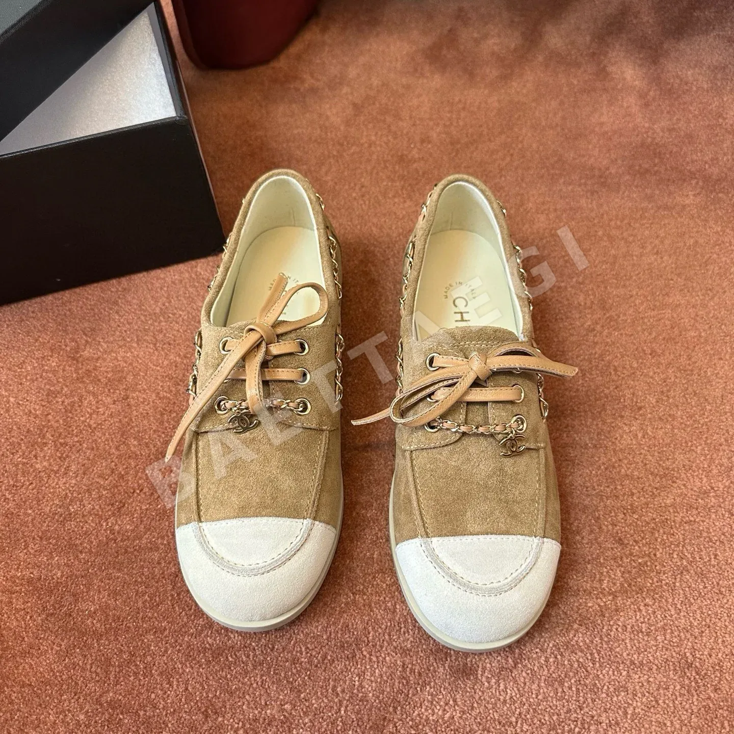 샤넬 앵클 부츠 25897