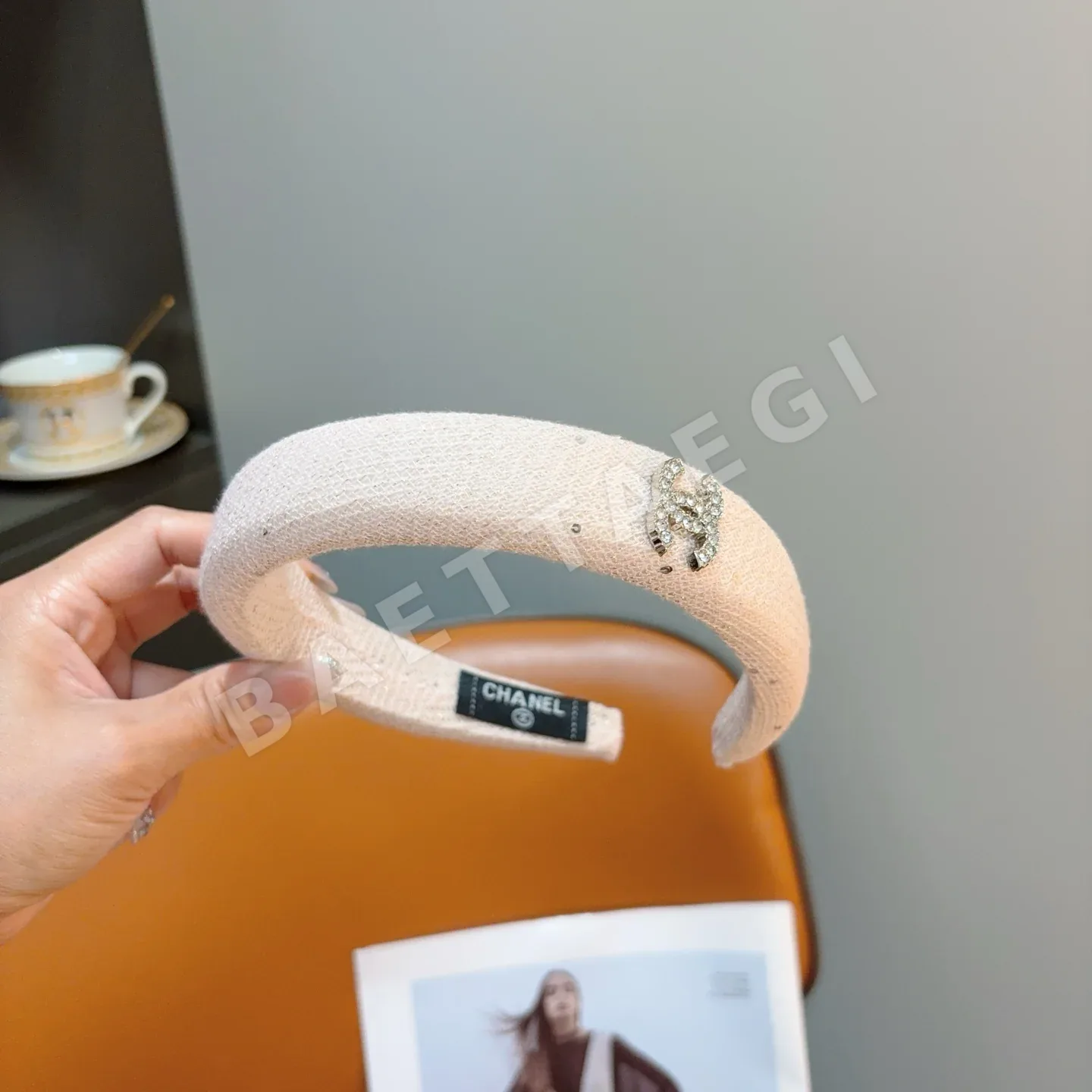 샤넬 레트로 헤어밴드 상세 이미지 4