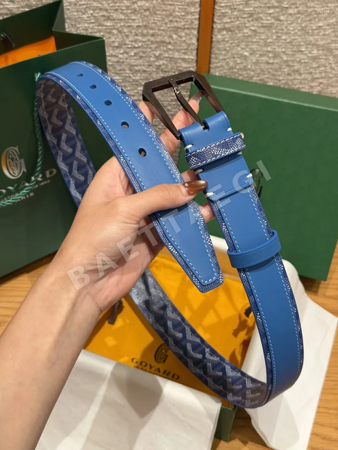 고야드 플로리다 롤러 버클 벨트 상세 이미지 4