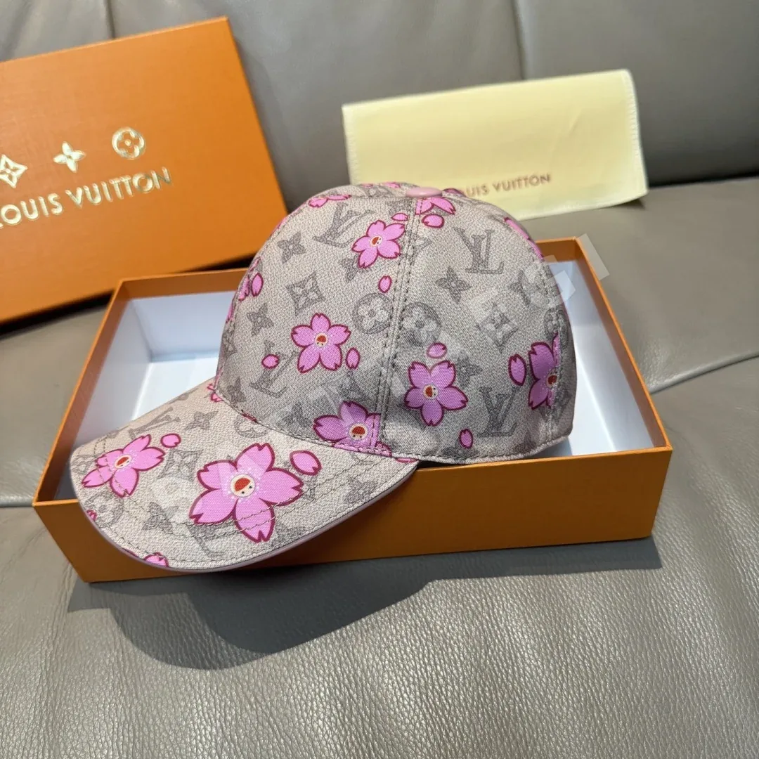 루이비통 모노그램 체리블라썸 베이스볼 캡 상세 이미지 3