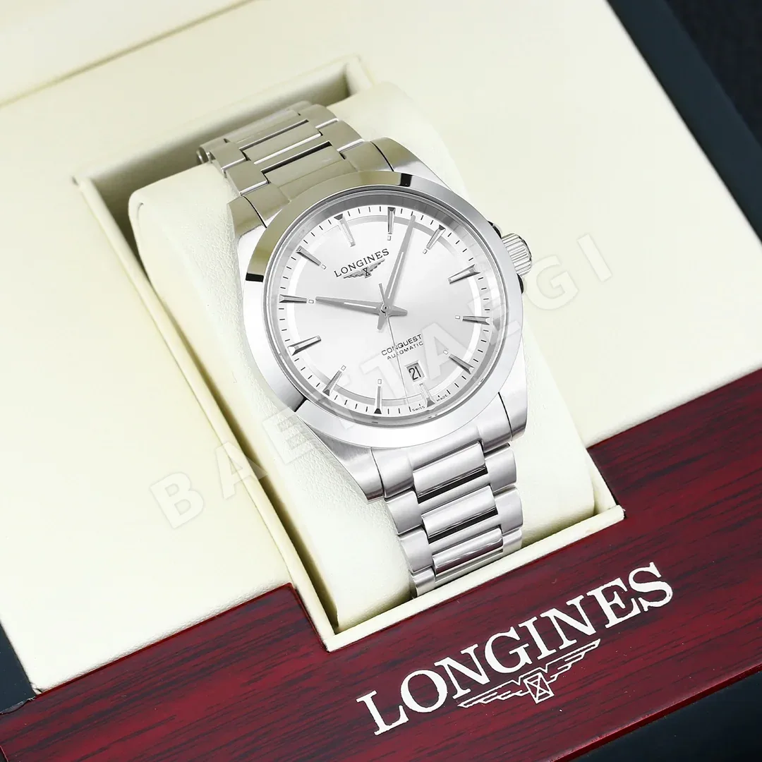 론진 콘퀘스트 41MM2024 신형 오토매틱 시계 레플리카 44468 Longines 상세 이미지 2