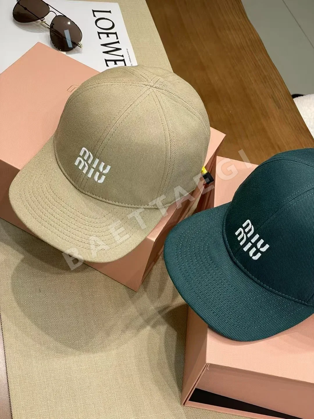 미우미우 모자 80865 Miu Miu Cap 상세 이미지 4