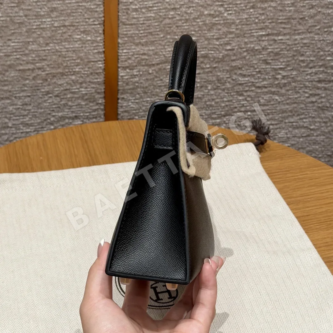 에르메스 켈리 미니 2 가죽 가방 상세 이미지 3