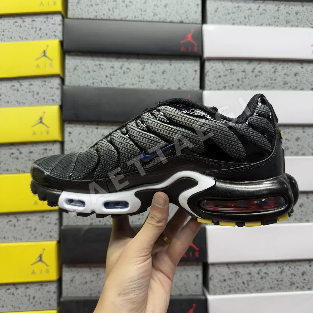 나이키 [BD] 에어 맥스 플러스 HM0709-100 201843 Nike Air Max Plus White Black Racer Blue 상세 이미지 6