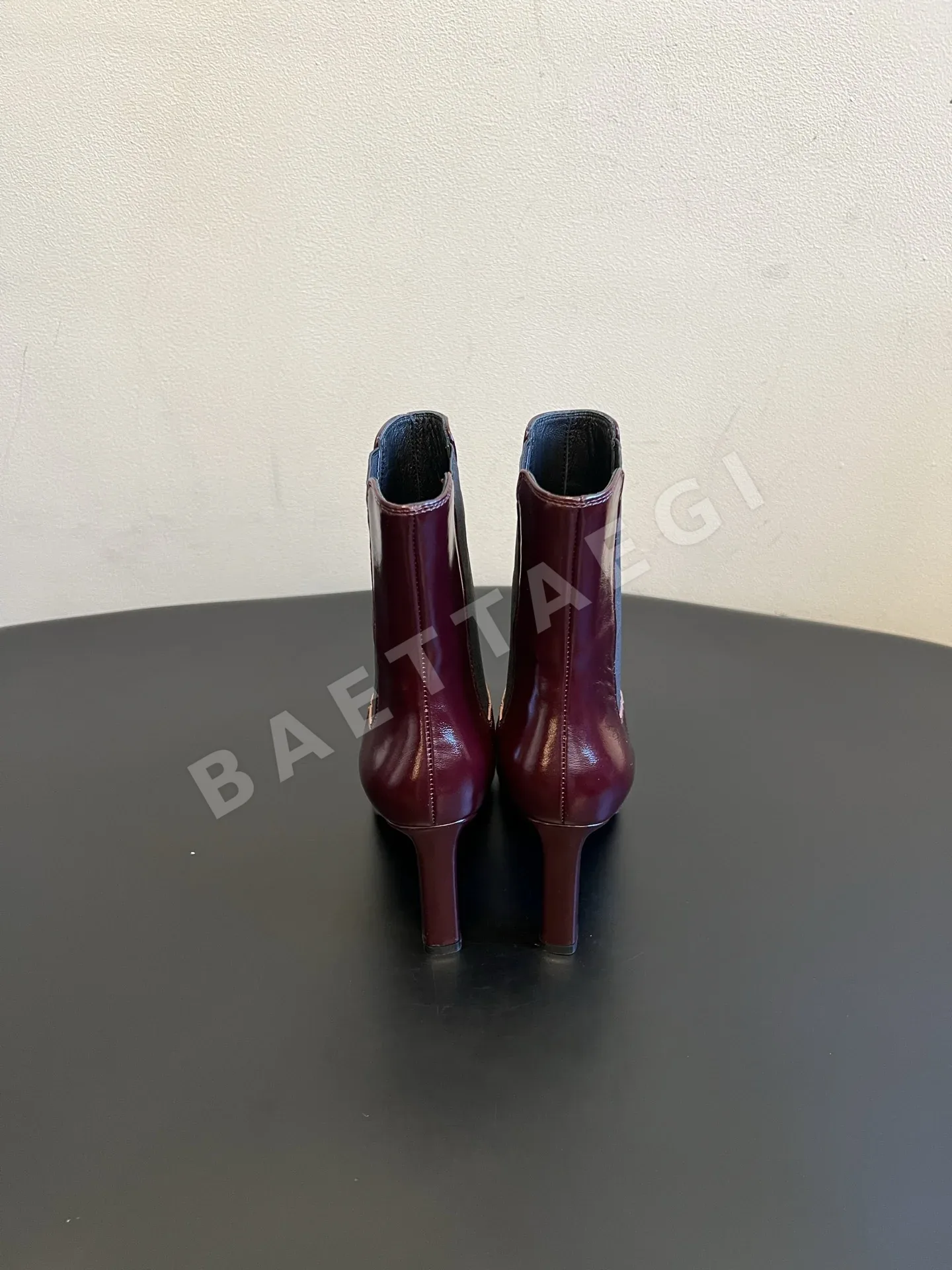 생로랑 부츠 카프스킨 스퀘어 토 상세 이미지 4