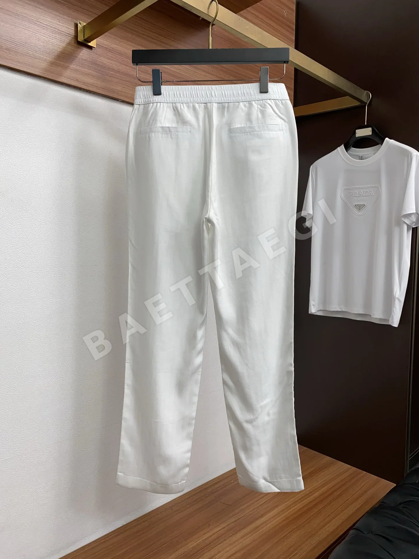 벨루티 남성 린넨 스트레이트 팬츠 상세 이미지 8