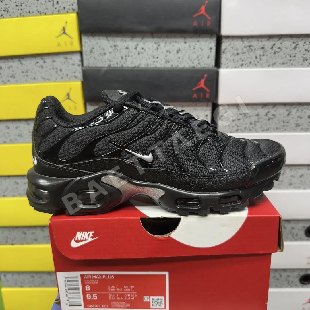나이키 [BD] 에어 맥스 플러스 DX8971-001 201903 Nike Air Max Plus Mini Swoosh Black Silver