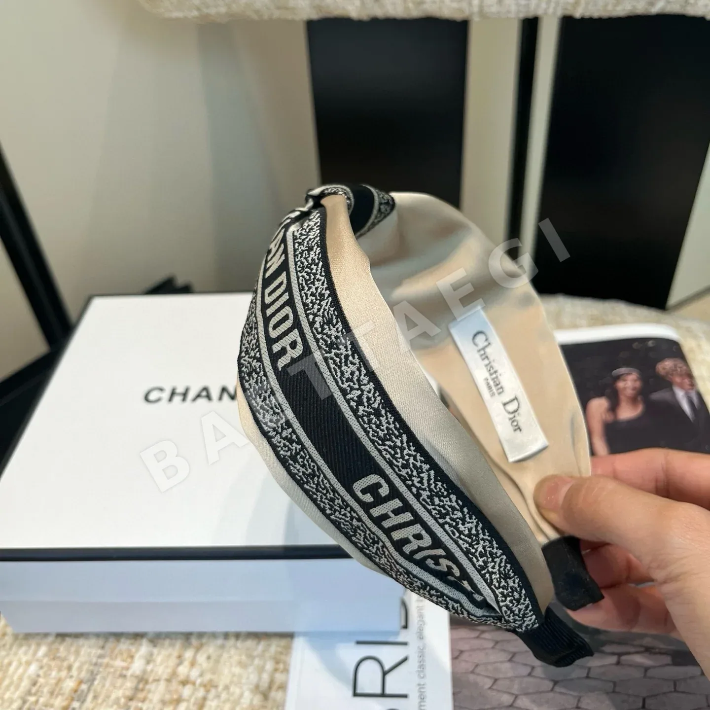디올 CD 헤어밴드 상세 이미지 2