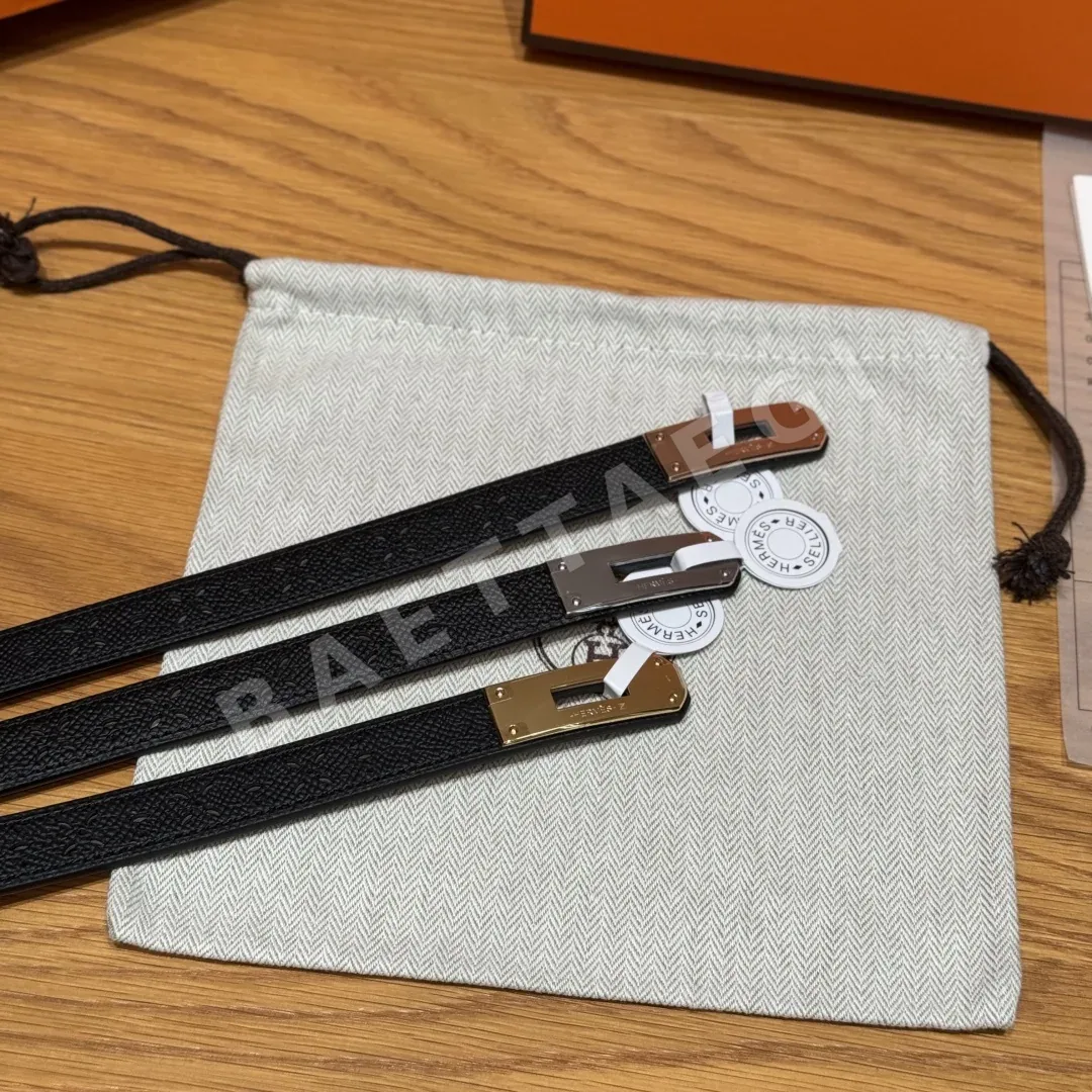 에르메스 켈리 버클 투각 가죽 벨트 상세 이미지 4